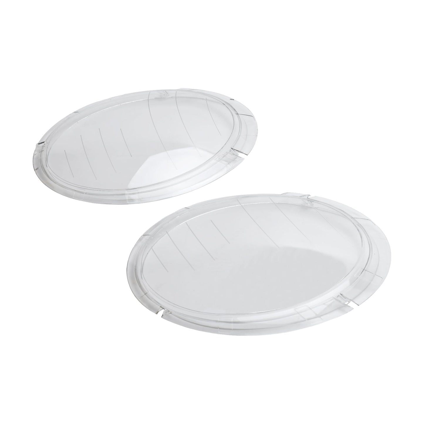 Mini Cooper R50 R53 Left +Right Headlight Lens Plastic Cover Shell 63126911701 02