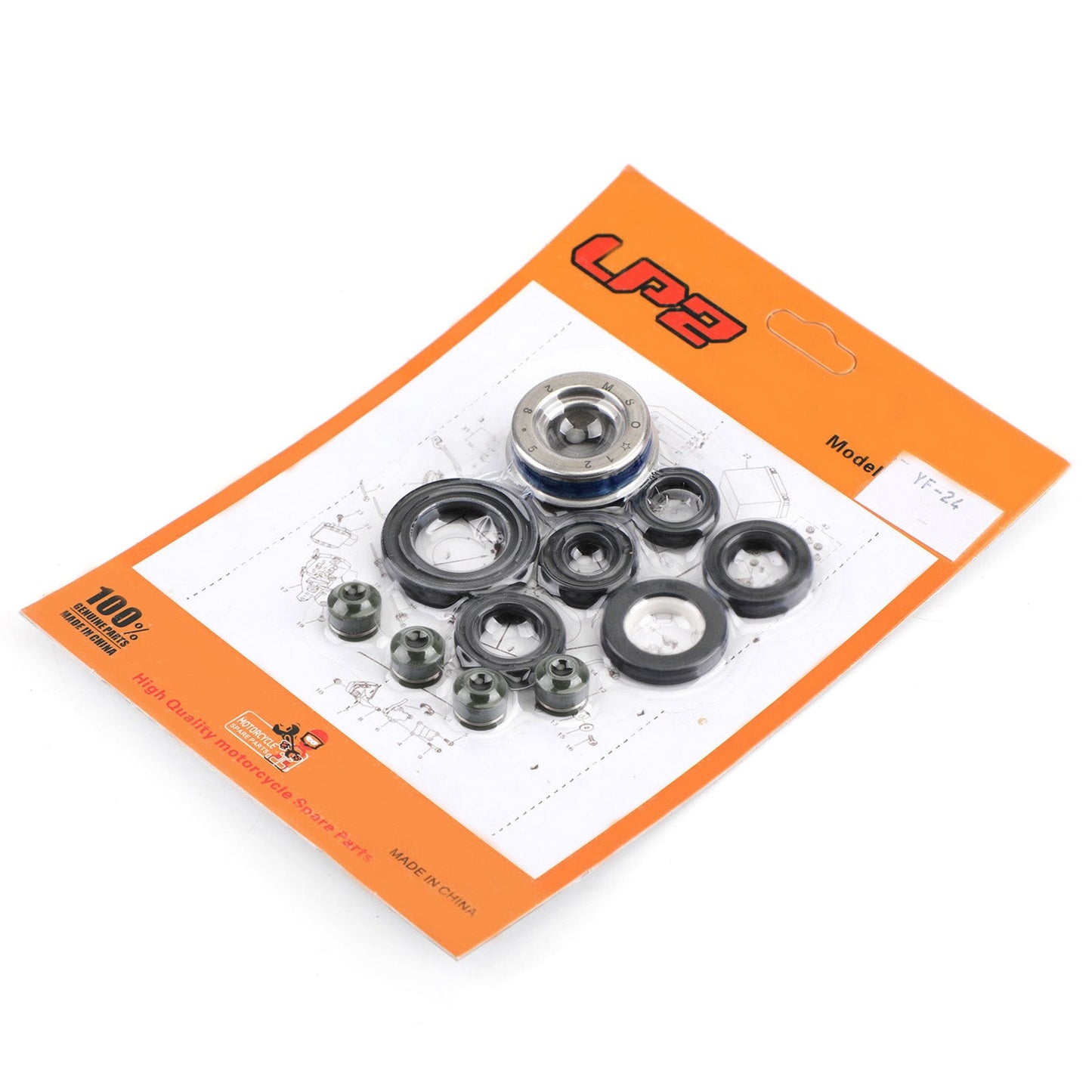 11pcs Engine Oil Seal Kit Set for Honda XL125V XLV125 01-10 VT125C Shadow 99-08