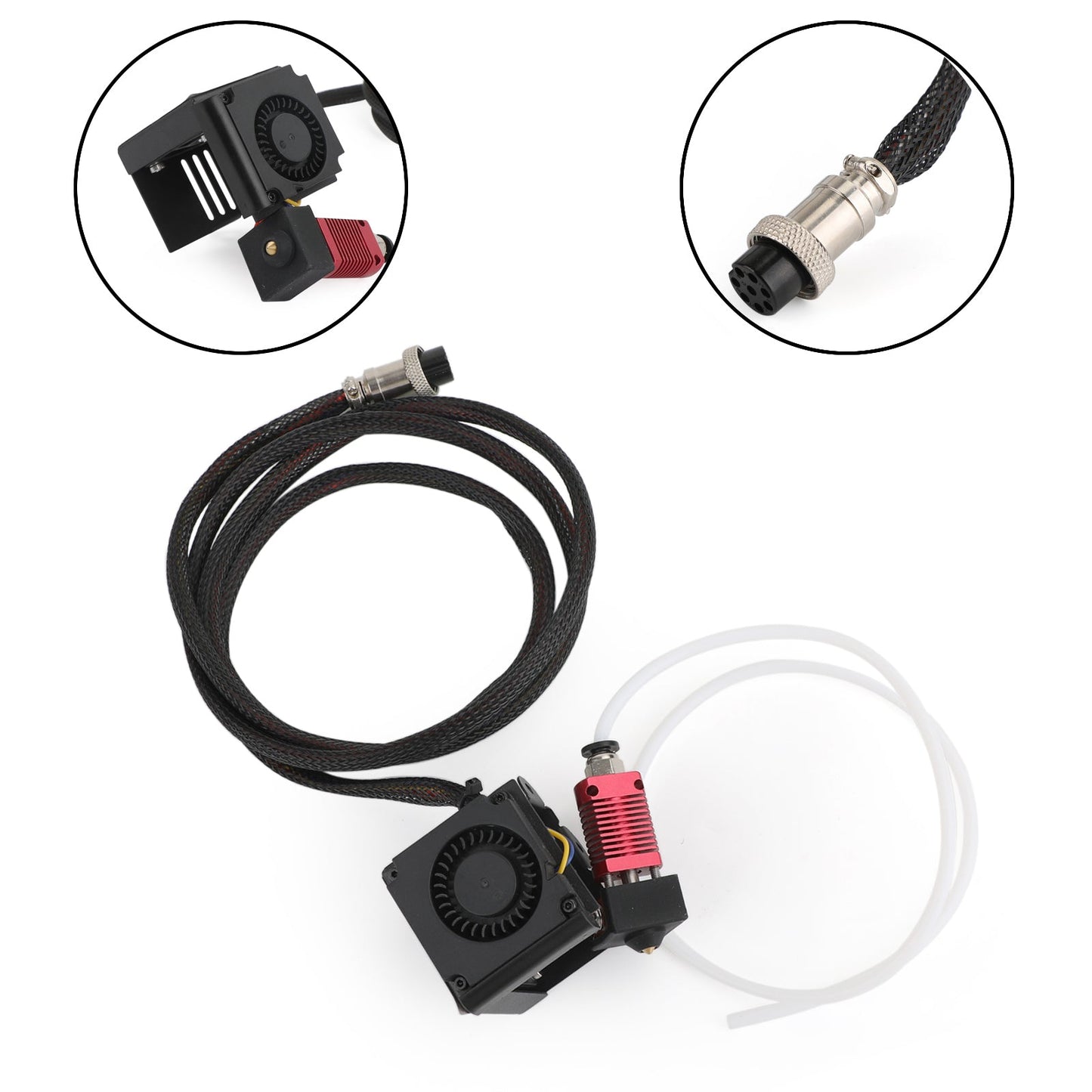 Full Assembled Extruder Kits Air Connections Nozzle for CR-10 S4 S5 CR10S