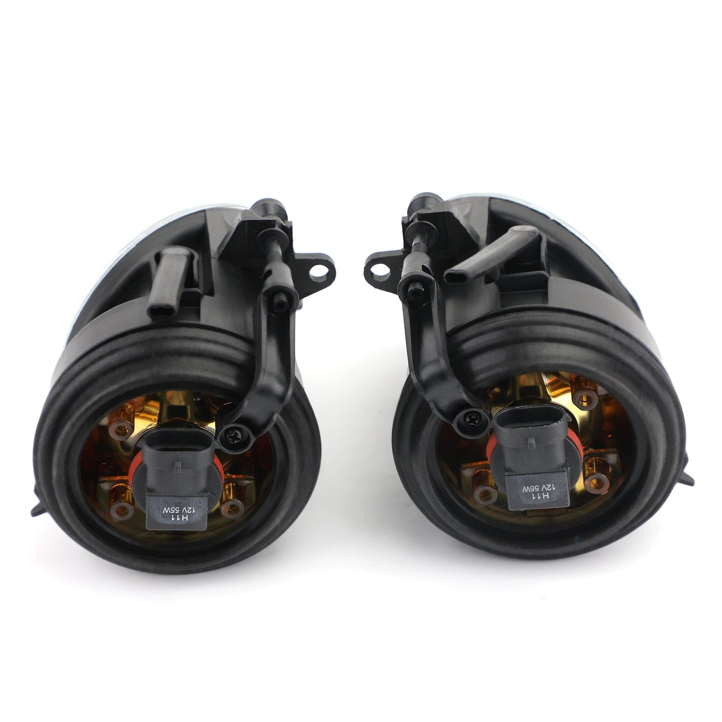Pair Fog Driving Light Lamp Left + Right Fit For AUDI TT 06-14 BLK