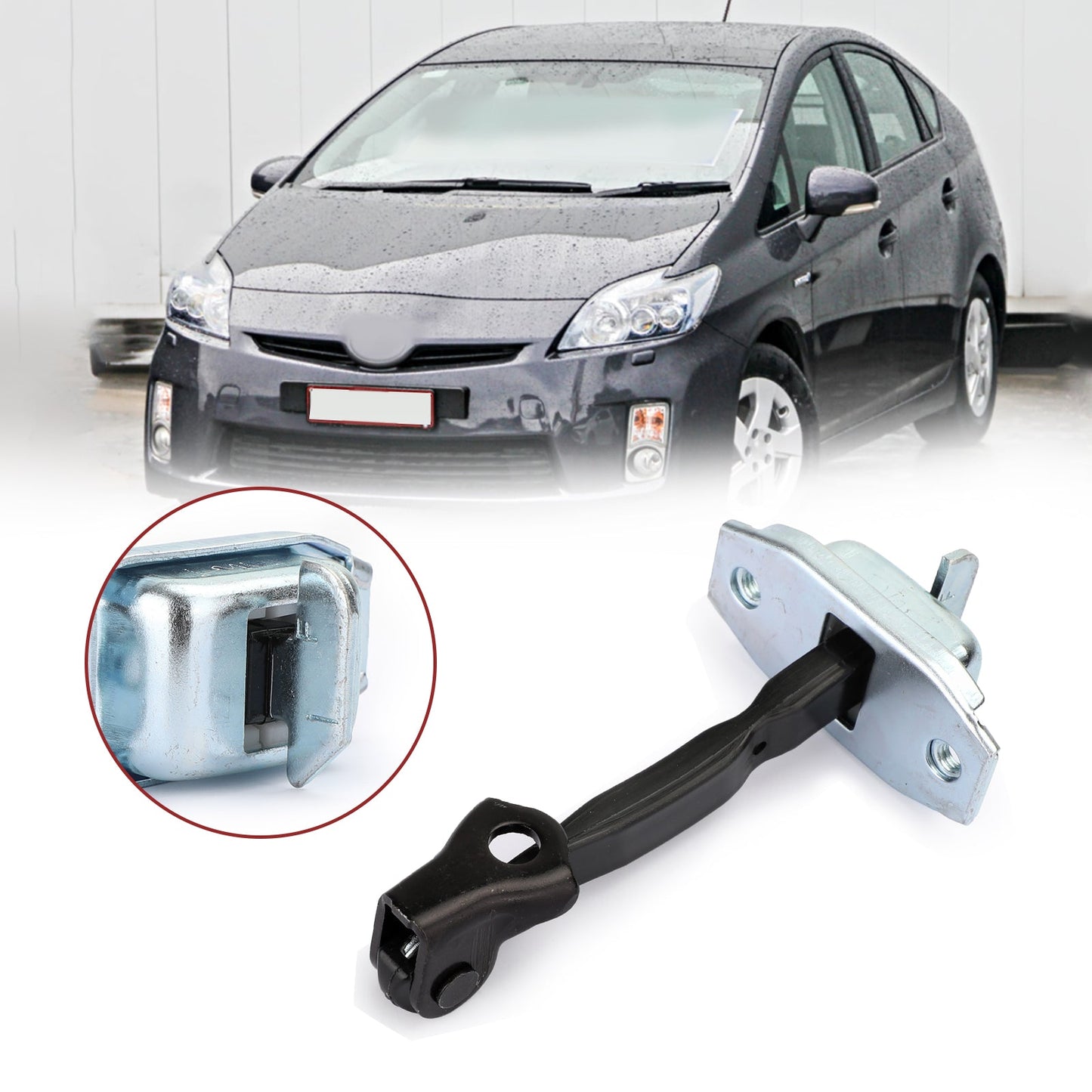 Front Door Stay Check Strap Stopper 68620-02061 For Toyota Corolla 1.8L L4& 2.4L L4 Matrix 1.8L L4& 2.4L L4 Prius 03-09