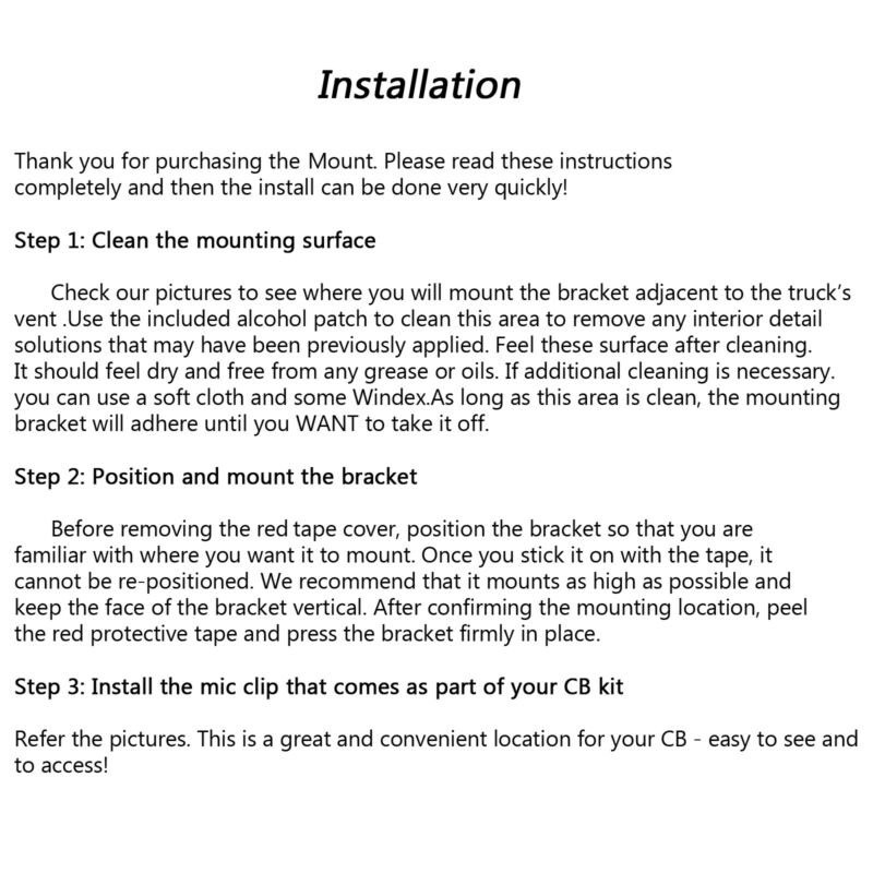 Versatile Mounting Bracket For Dodge Ram 1500 2500 2009-2016