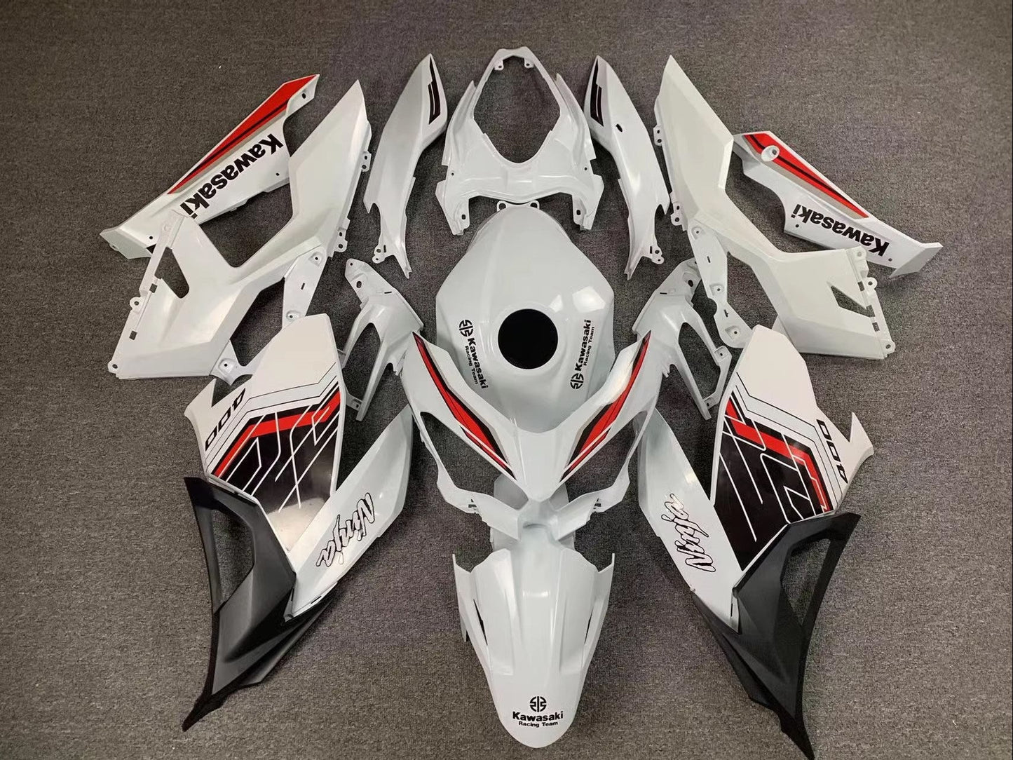 2018-2023=4 Kawasaki EX400 Ninja400 Fairing Kit Bodywork Plastic ABS