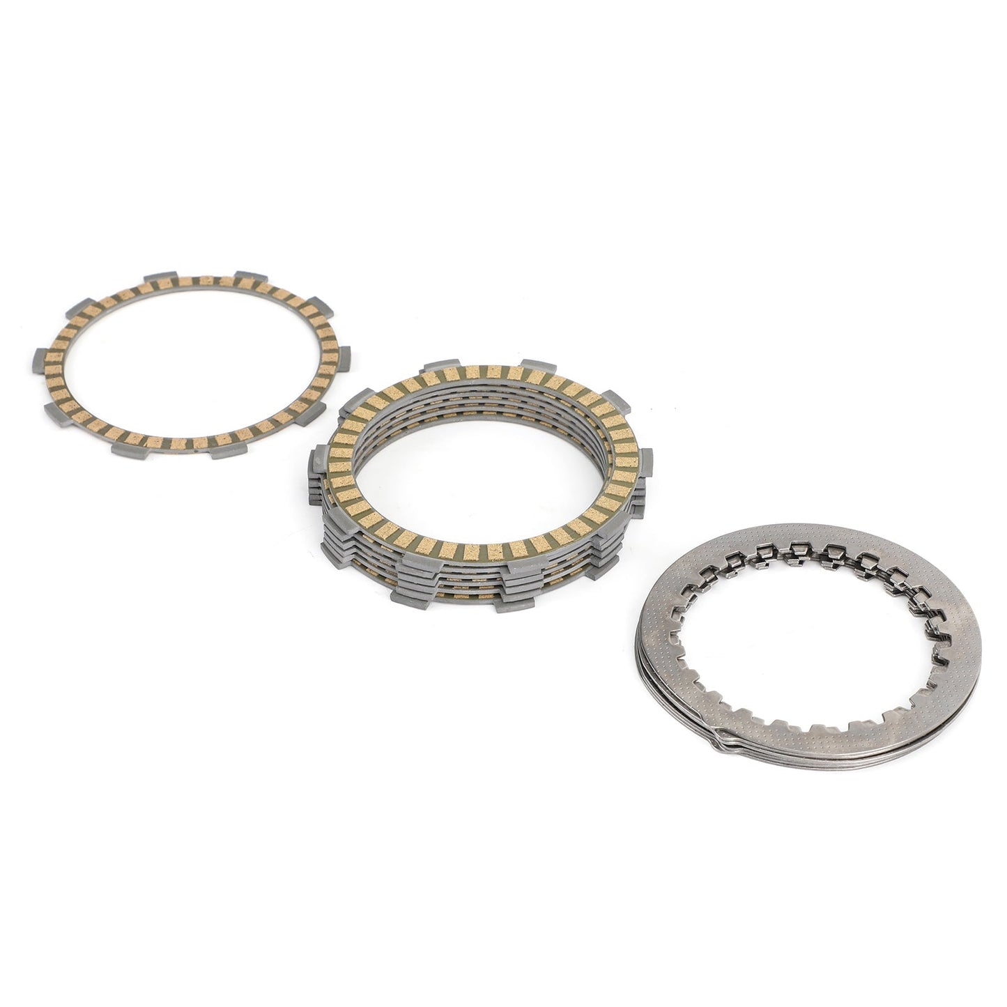 Clutch Plate Kit - Friction & Steel Plates For Yamaha DT125 DT200 DT230 TDR125 TZR125 SDR200 YFS200 Blaster