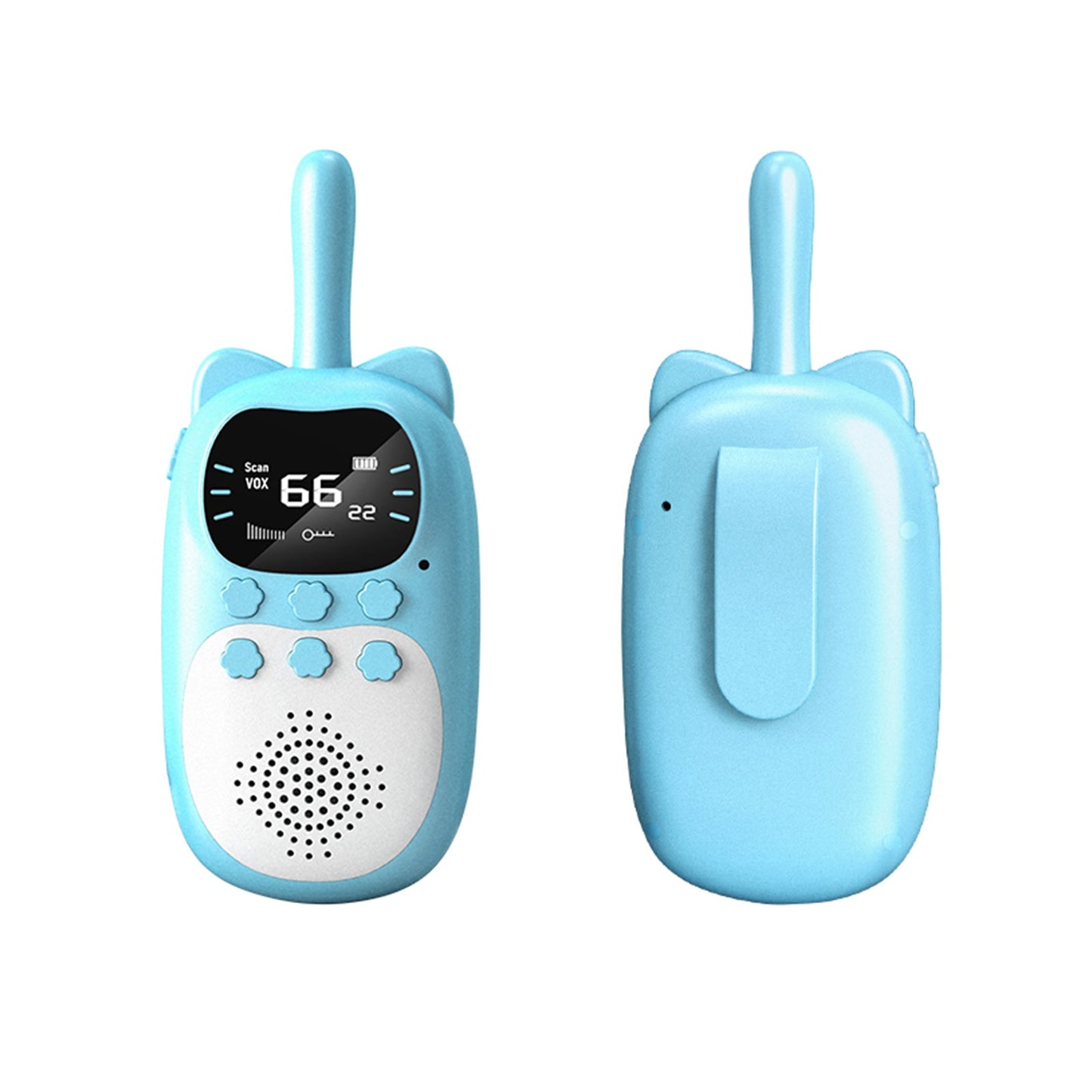 2 Pack Walkie Talkies for Kids Children's Outdoor Toys Radio 3 KM Range Singal Christmas gift Xmas Present