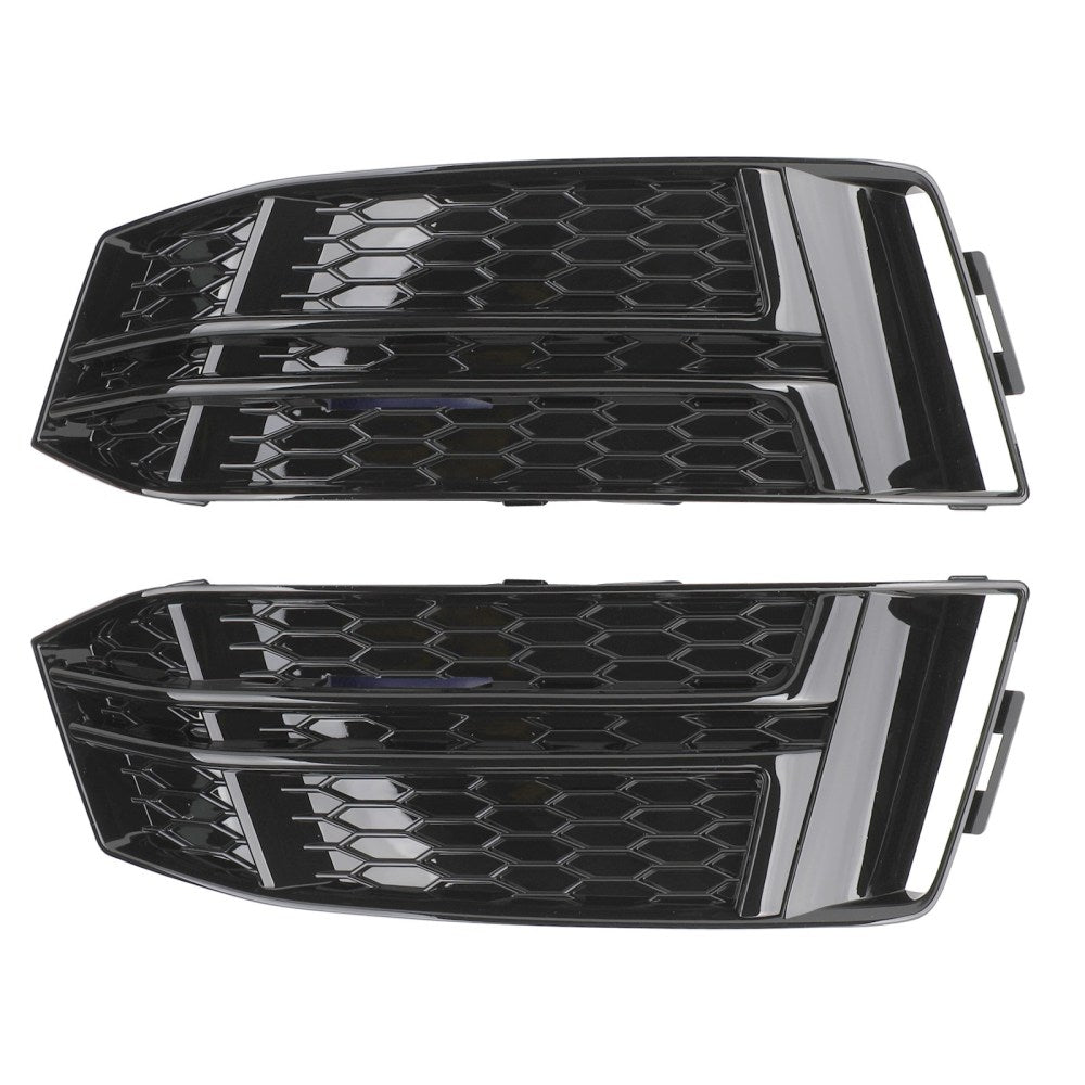 2016-2018 AUDI S4 / A4 B9 S-LINE Grill Black Front Fog Light Cover Bumper Grille
