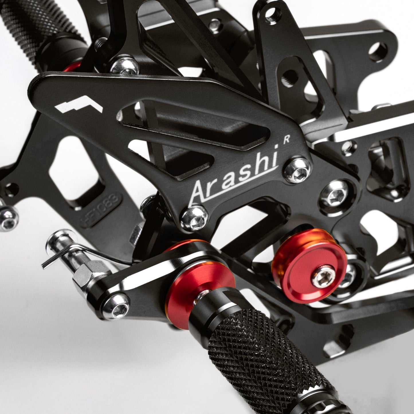 CNC Black Adjustable Rearsets Footrest For Honda CBR600RR / ABS 2009 - 2022