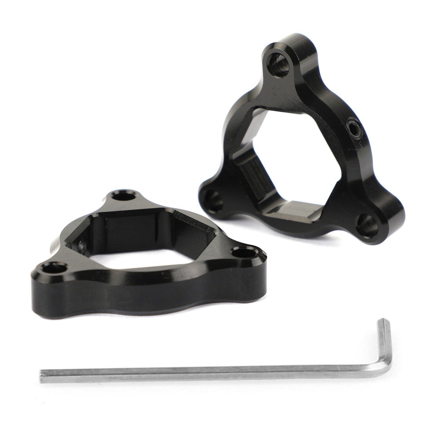 Fork Pre Adjusters Black 19MM Fit For Honda CBR600RR 07-10 CBR1000RR 08-14