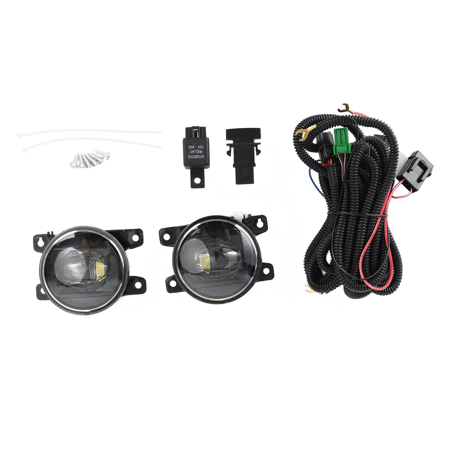 Front LED Fog Light Driving Lamp Switch Wiring Kit For Honda Civic 2022+