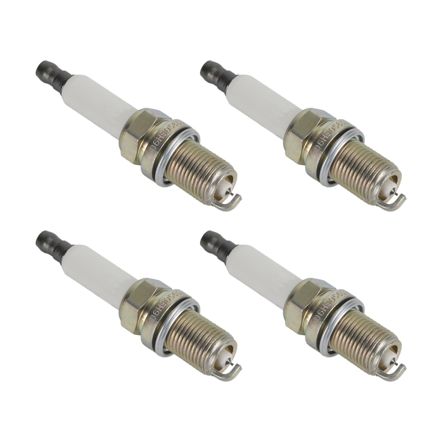 4x Spark Plugs 06H905604 06H905611 101905611G 0242245576 for Audi