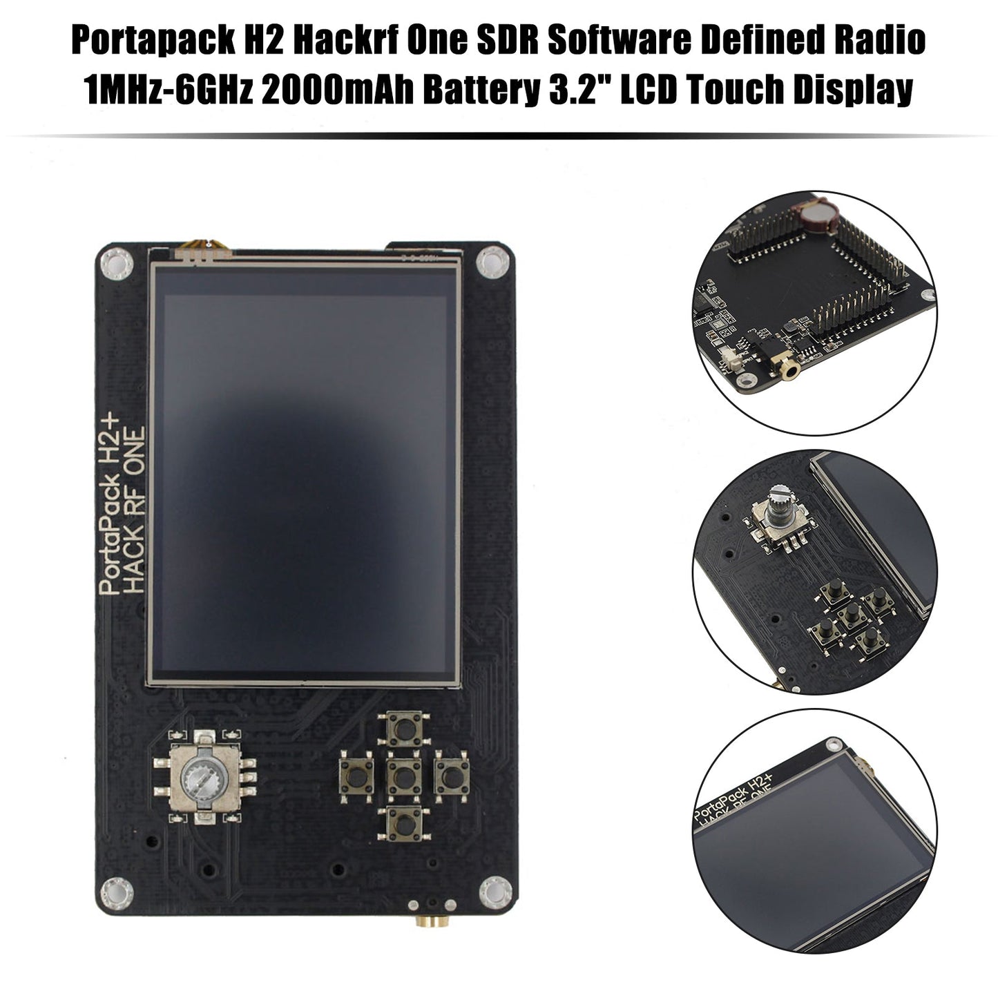 H2 Hackrf One SDR Software Defined Radio 1MHz-6GHz Mayhem Portapack