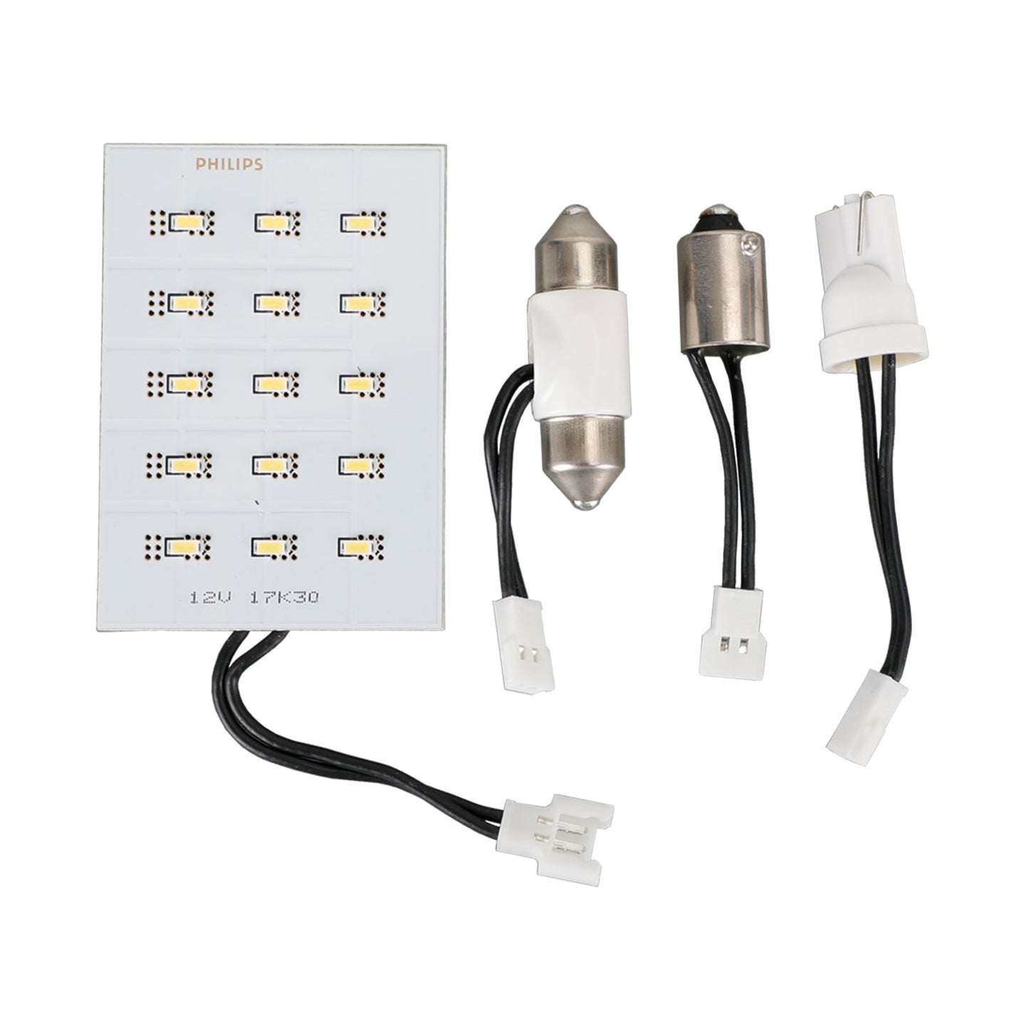 For Philips 12826HCRIX1 Car X-treme Ultinon LED 12V T10 X 31mm T4W 130LM 6500K