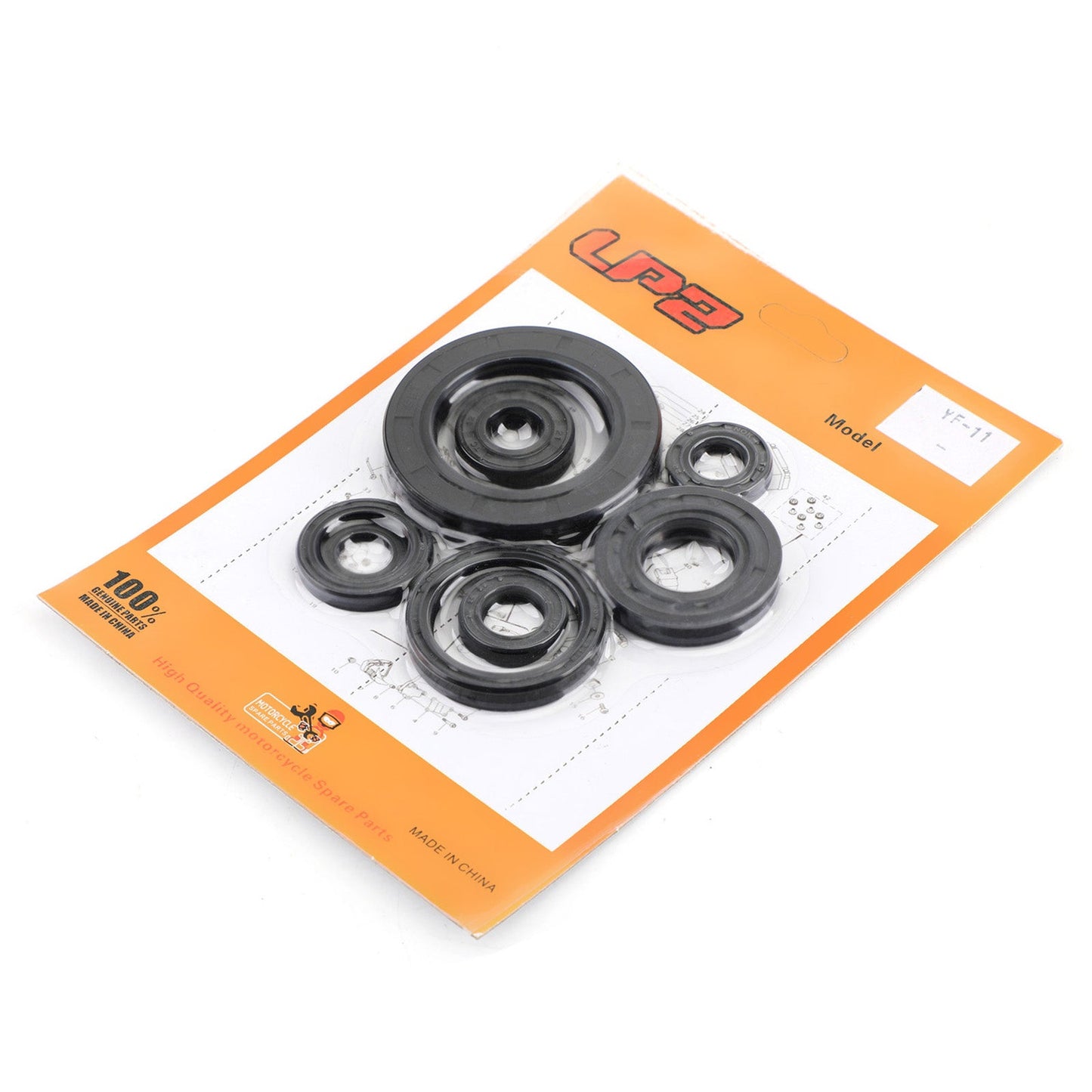 8pcs Engine Oil Seal Kit Set for Honda CR250R 1992-2001 cr250r cr-250r