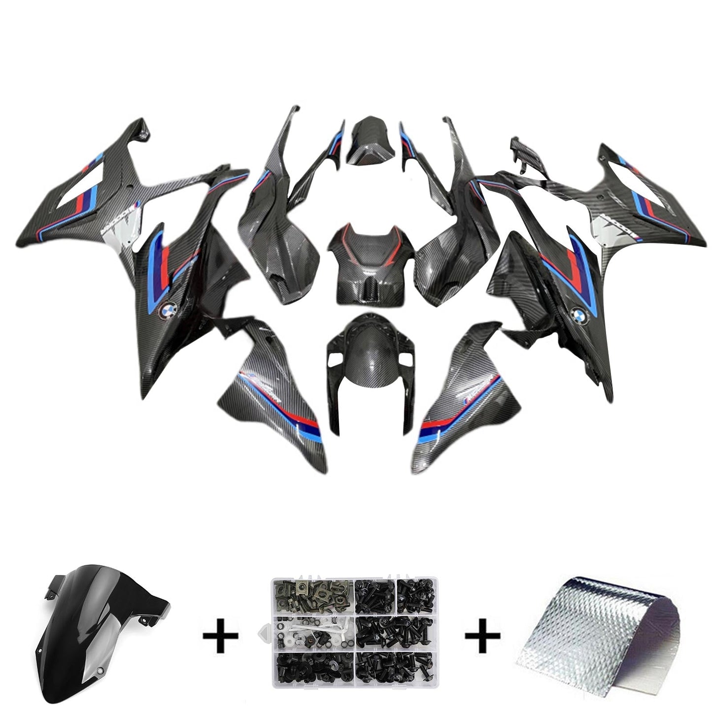 2019-2022 BMW M1000RR S1000RR Fairing Kit Bodywork Plastic ABS