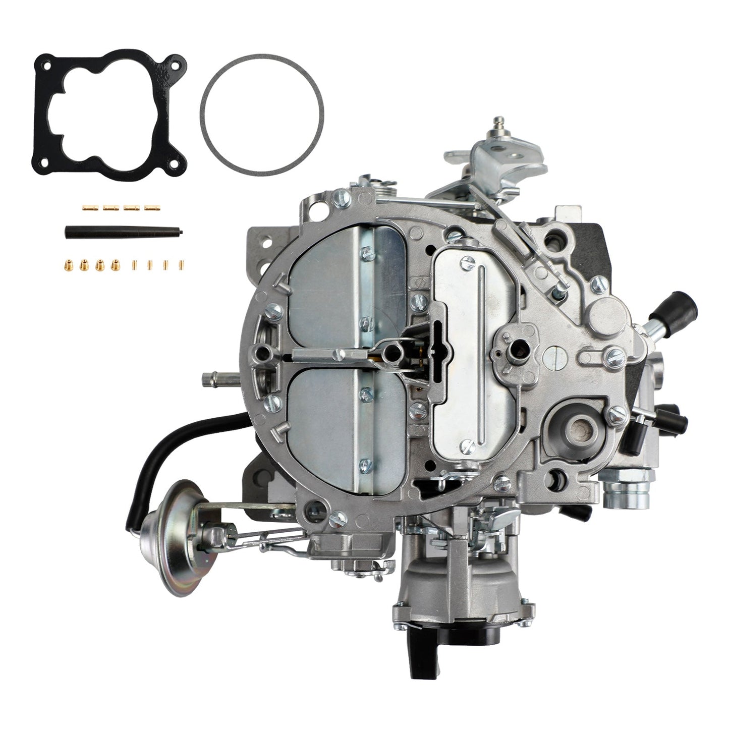 305-350 Engines 650 CFM Electric Choke Quadrajet 4 BBL Carburetor CB305350