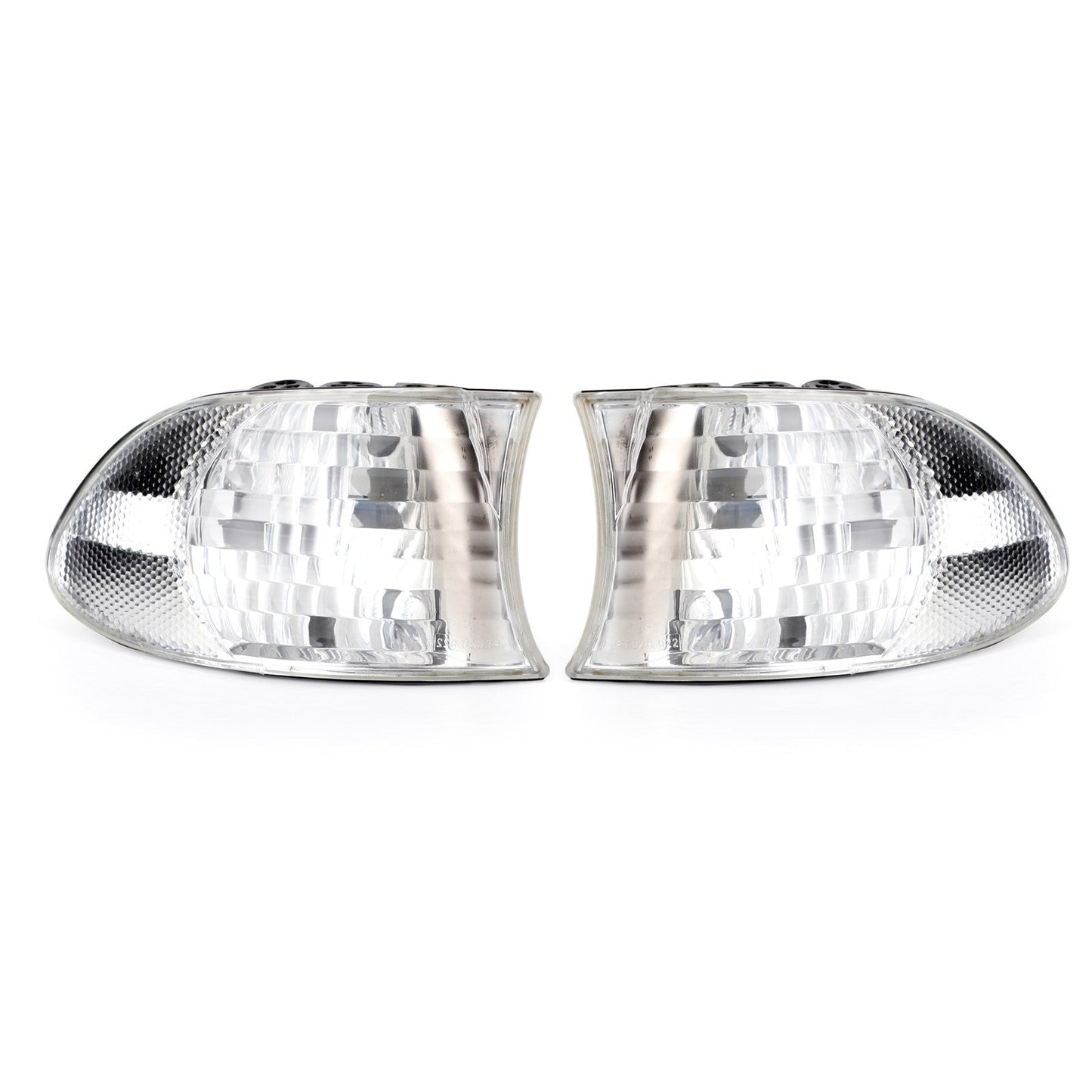 Corner Lights Parking Lamps Pair For BMW 7-Series E38 1999-2001 White
