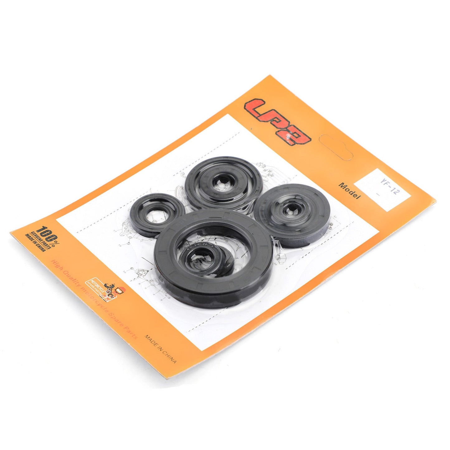 9pcs Engine Oil Seal Kit Set for Honda CR250R 2002-2004 cr250r cr-250r
