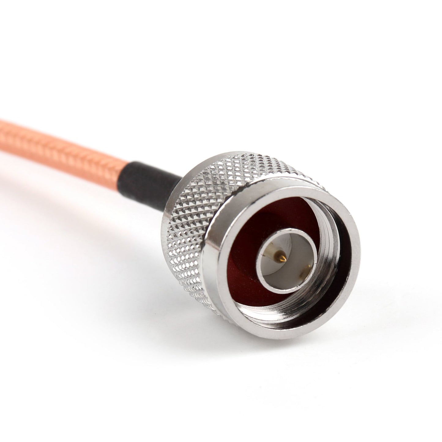 1Pcs N Male to N Male Plug Crimp Jumper Pigtail Coax Cable RG142 For wireless 1M