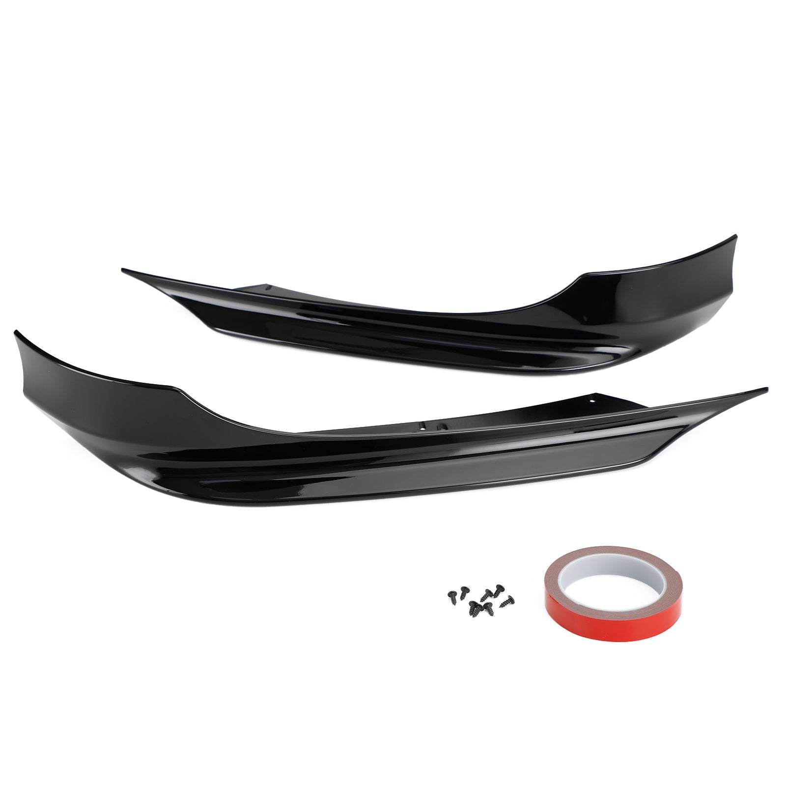 IKON MOTORSPORTS Front Bumper Splitter For BMW E90 3-Series (2005-2008) - Painted A22 Graphite
