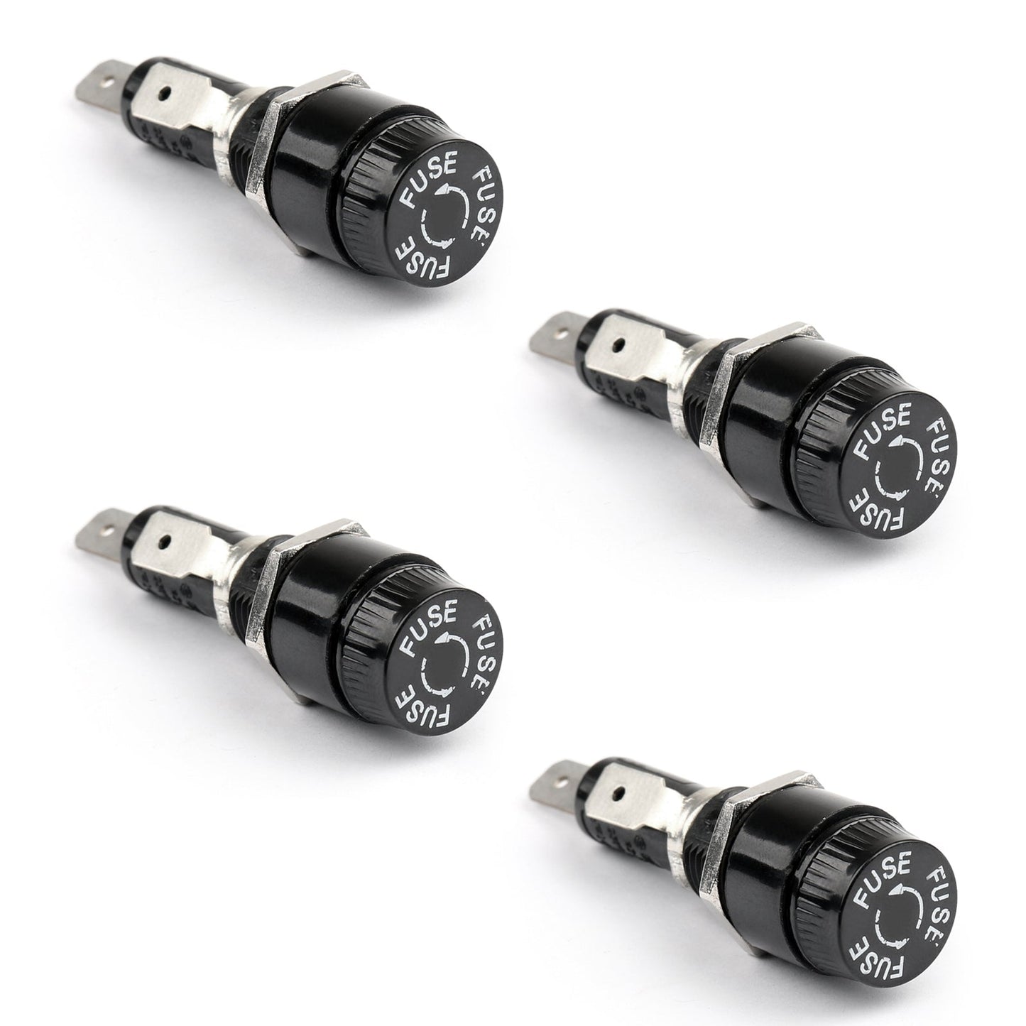 1PCS SCI R3-14C Panel Mount Chassis Fuse Holder For 6x30mm Glass Fuses 10A 250V