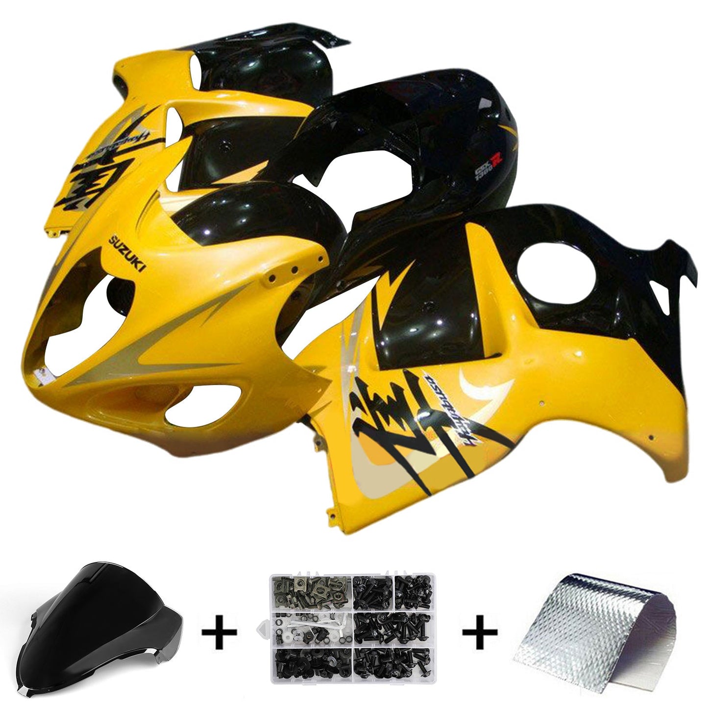 1999-2007 Suzuki Hayabusa GSX1300R Injection Fairing Kit Bodywork Plastic ABS