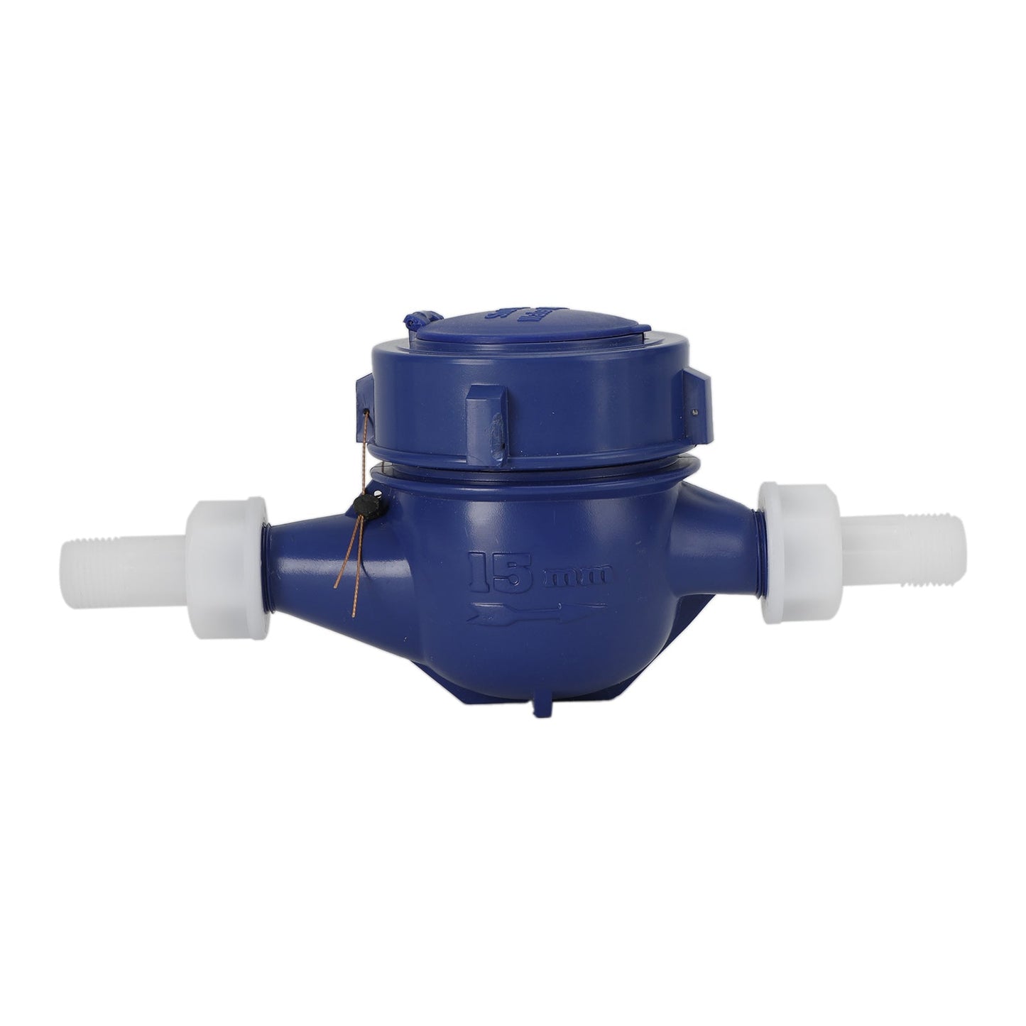Cold Water Meter 15Mm 1/2 In Water Flow Meter With Fittings Garden & Home Usage
