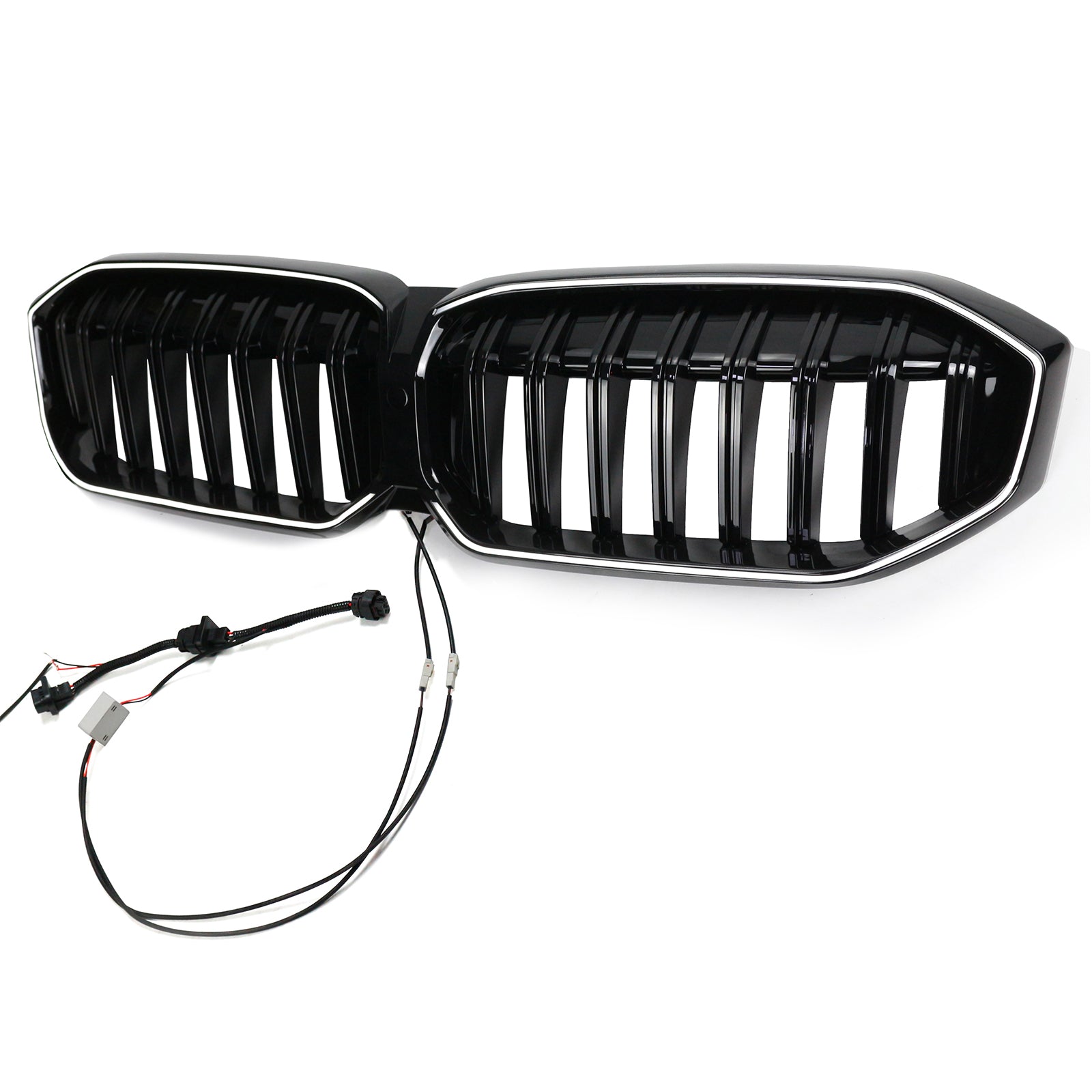 BMW 3 Series G20 G28 2023-2024 Gloss Black Front Kidney Grille Mesh ...