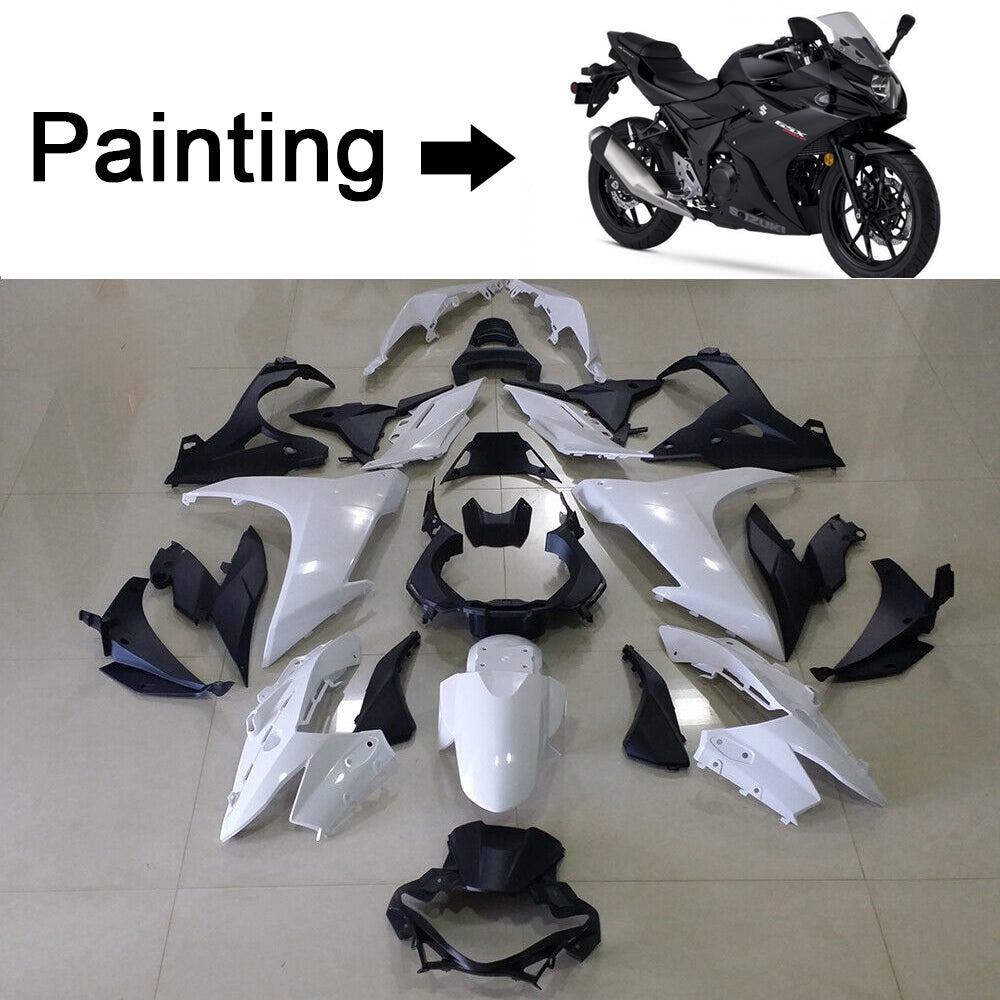 2017-2020 Suzuki GSX250R Amotopart Injection Fairing Kit Bodywork Plastic ABS #107