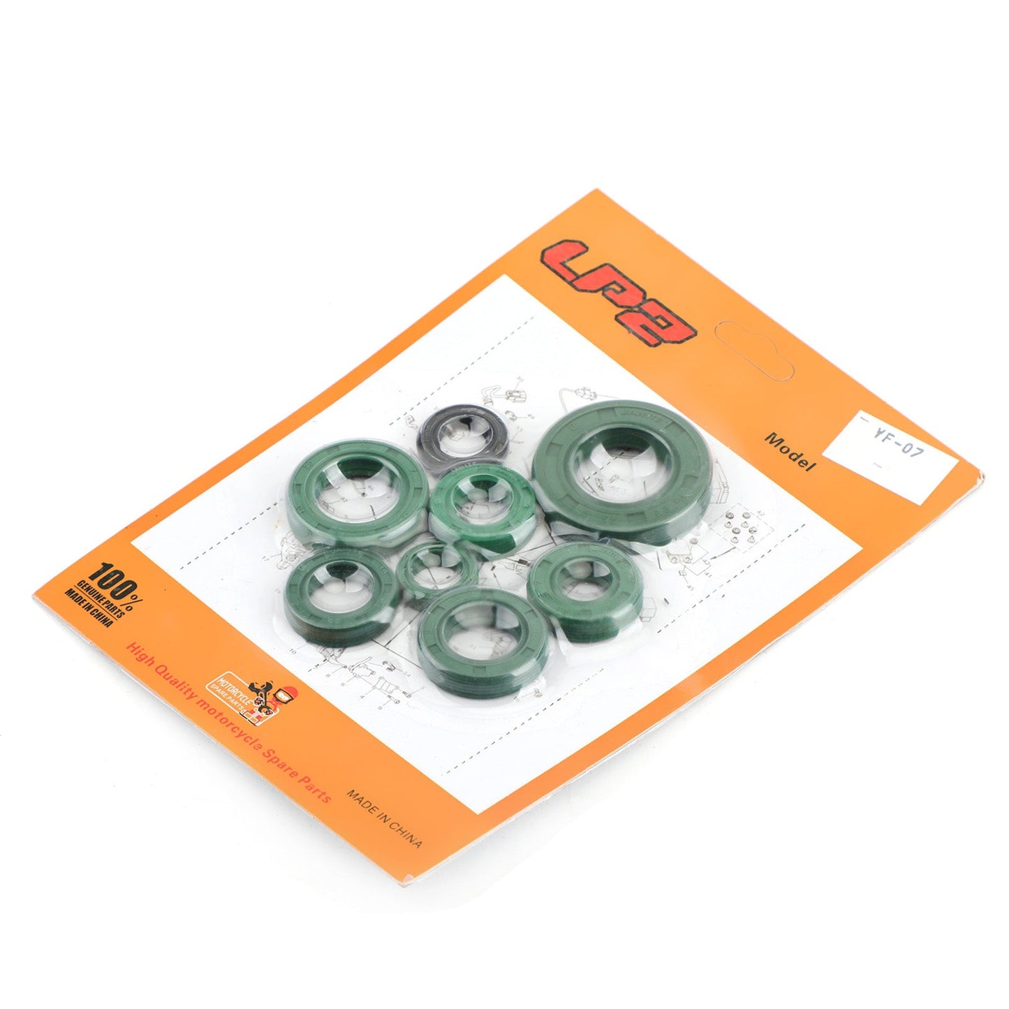 8pcs Engine Oil Seal Kit for Honda CR80R Expert 86-2002 CR85R Expert 03-2007