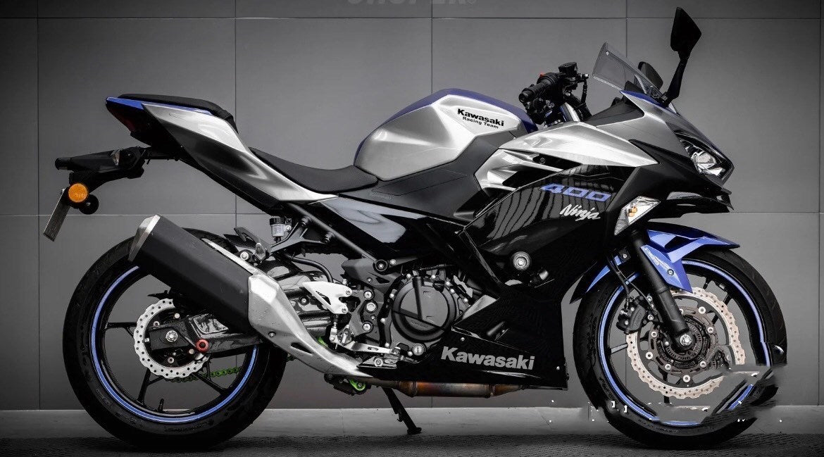 2018-2023=4 Kawasaki EX400 Ninja400 Fairing Kit Bodywork Plastic ABS