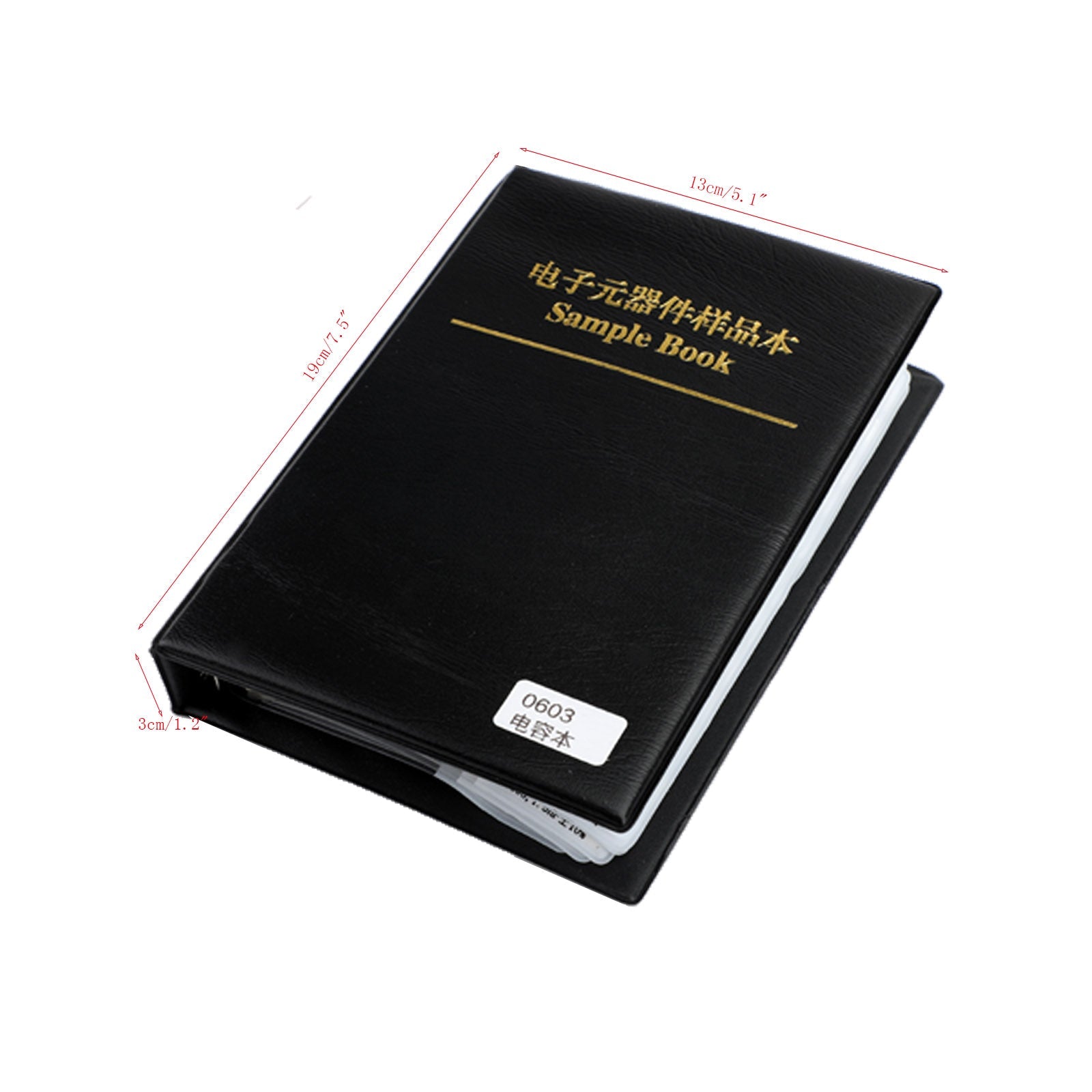 0603 Condensateur SMD Sample Book 90ValuesX50PièCes=4500PièCes 0.5PF-2