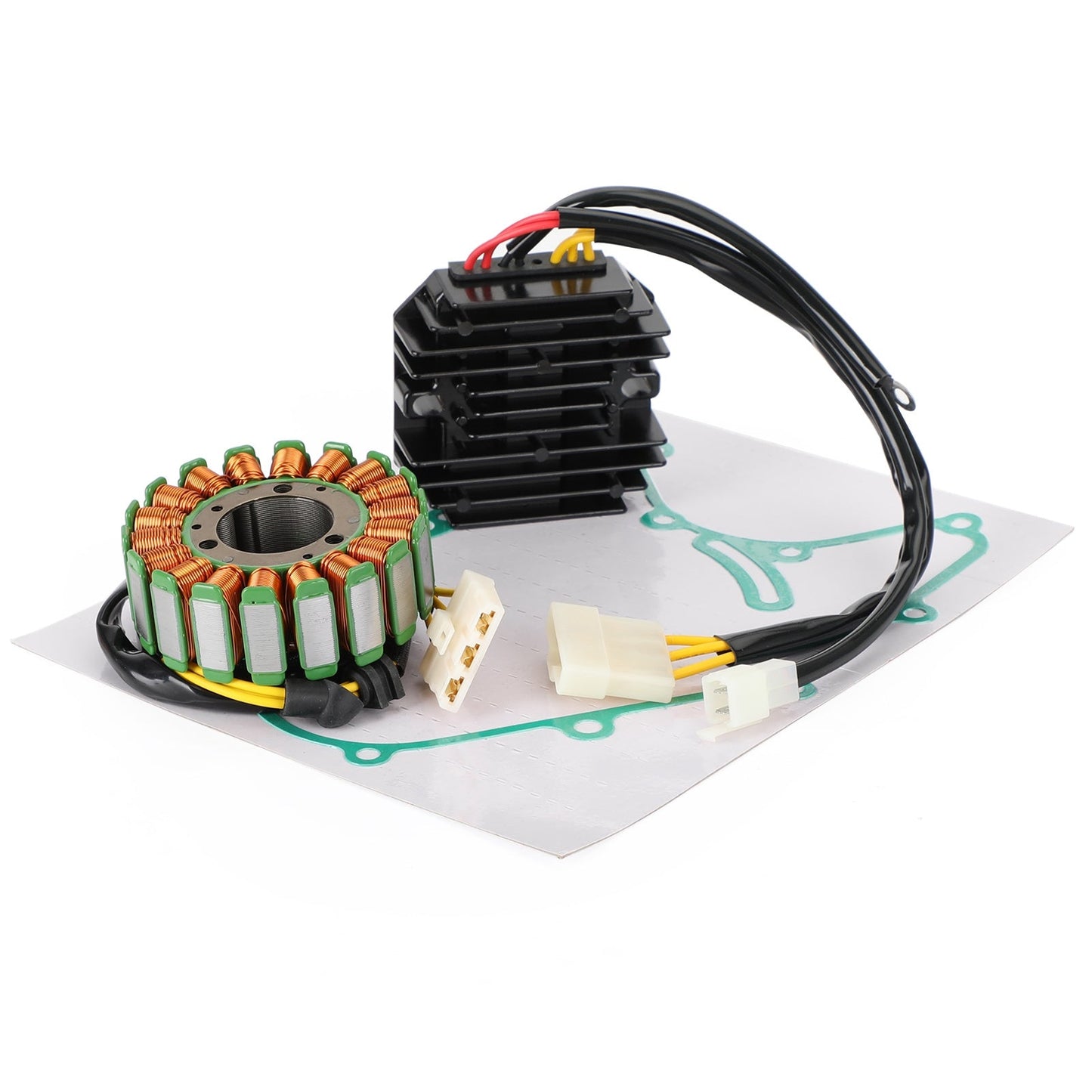 Magneto Stator+Voltage Rectifier+Gasket For Husqvarna Svartpilen 250 401 18-21