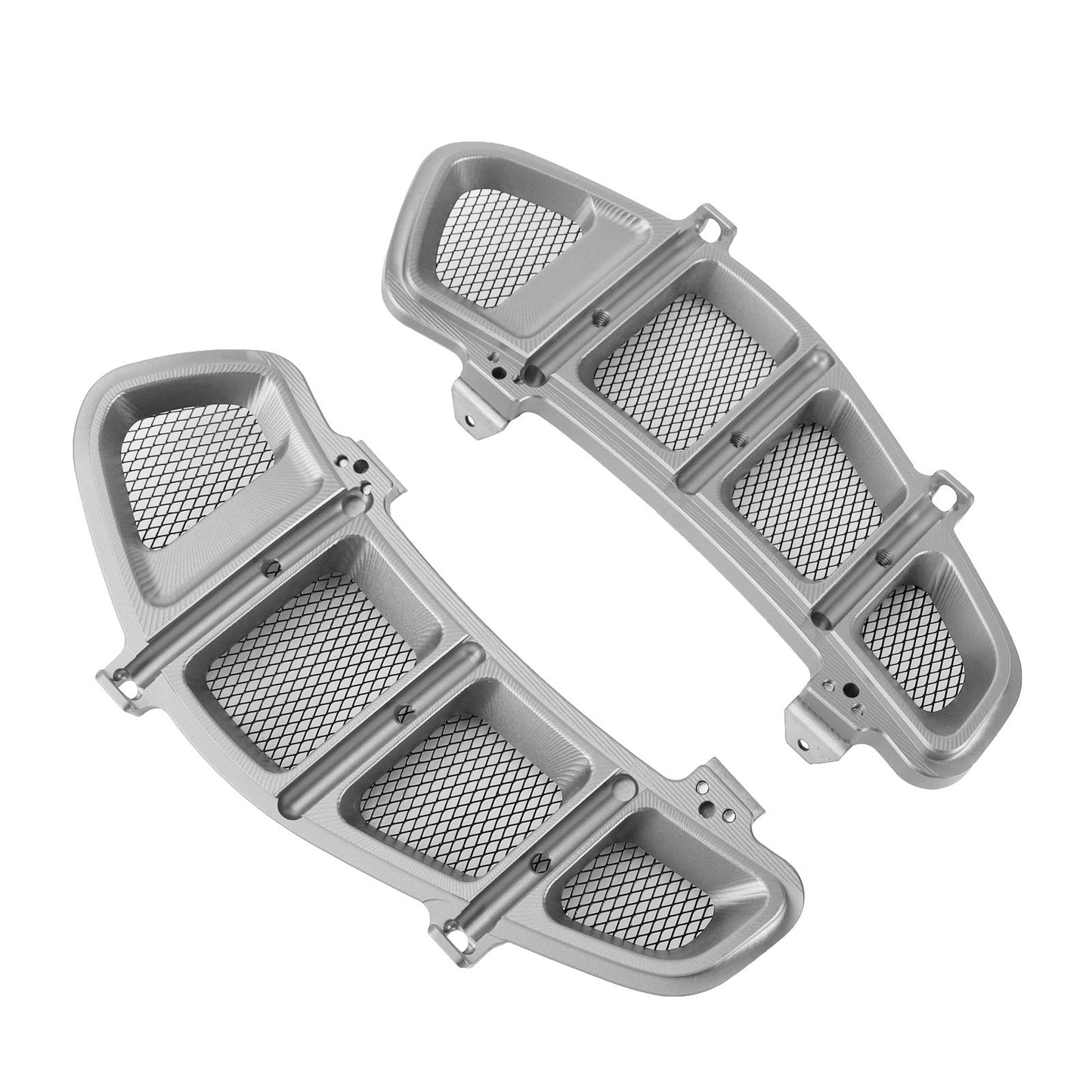 Motorcycal Radiator Guard Protector Radiator Cover Black For Vespa Gts 250 300