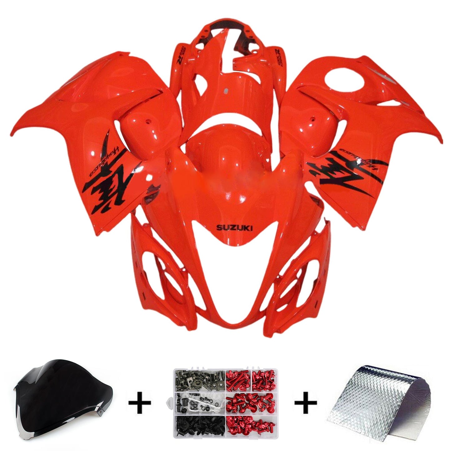 2008-2020 Suzuki Hayabusa GSX1300R Injection Fairing Kit Bodywork Plastic ABS