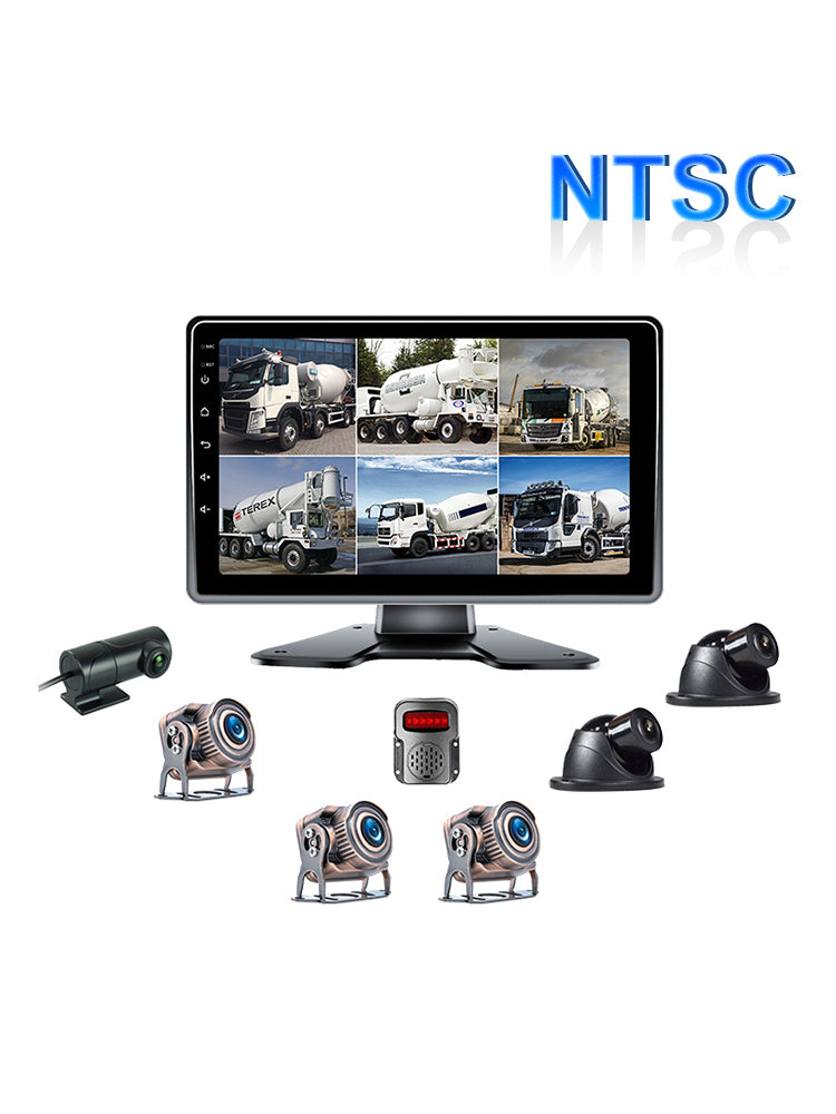 10.1 inch 1024*600 IPS Touch Version with BSD for RV Truck Bus + 6 Backup Camera