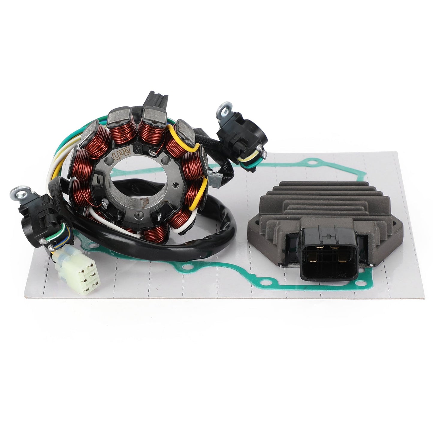 Magneto Stator+Voltage Rectifier+Gasket For Honda CRF 250 R CRF250R 2010-2012