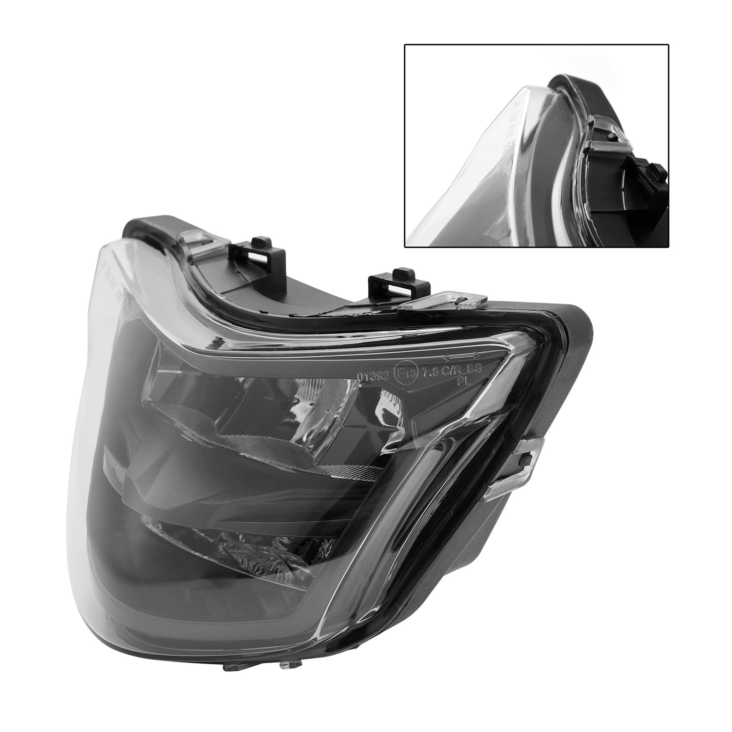 Yamaha Lc150 Y15Zr Scooter Headlamp Headlight Guard Protector Grill Led