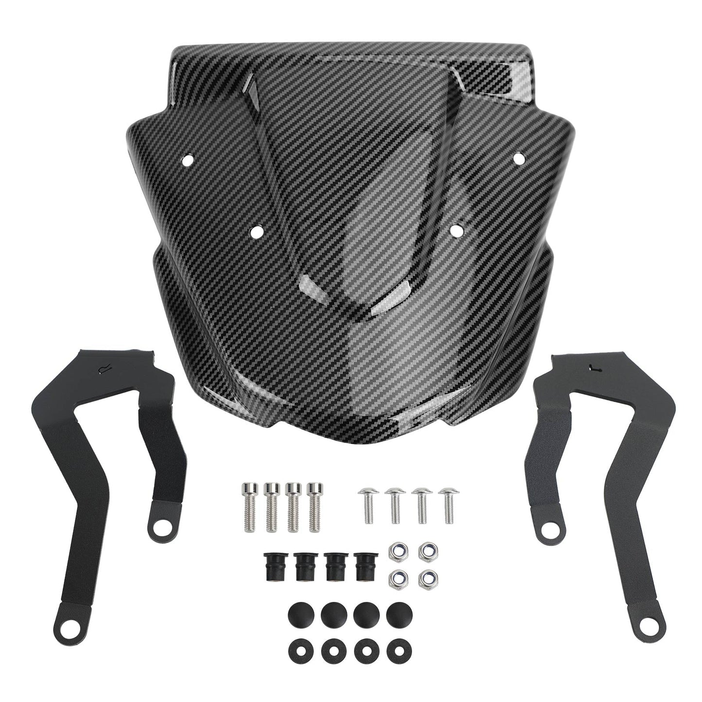 Mudguard Extension Cover Front Beak Nose Cone for Yamaha XT1200Z 2014-2021 Black
