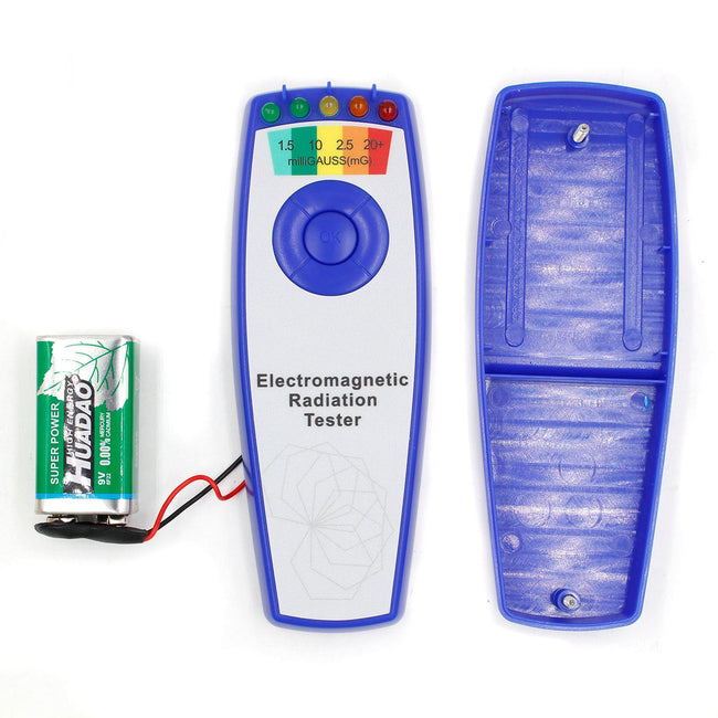 5 LED EMF Meter Magnetic Field Detector Hunting Paranormal Equipment Tool