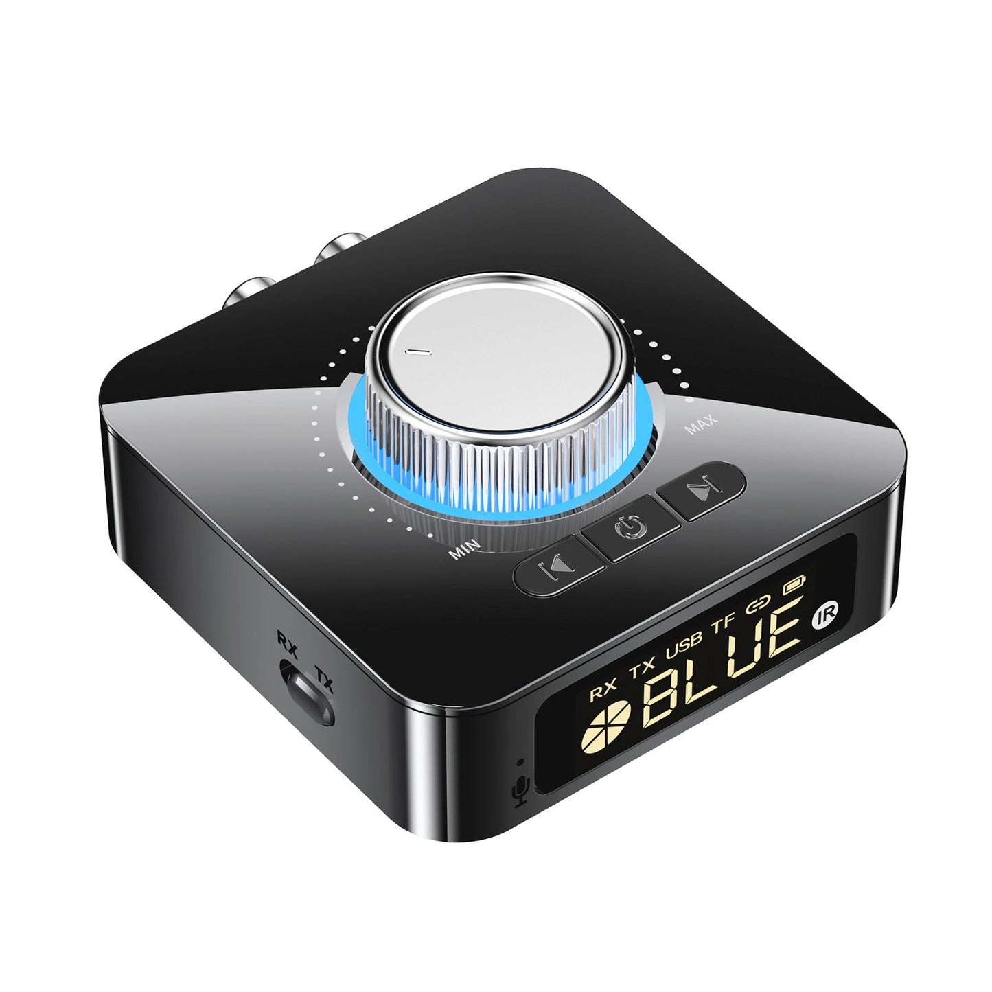 Bluetooth 5.0 Audio Receiver Transmitter 3D Stereo Wireless Handfree AUX Adapter