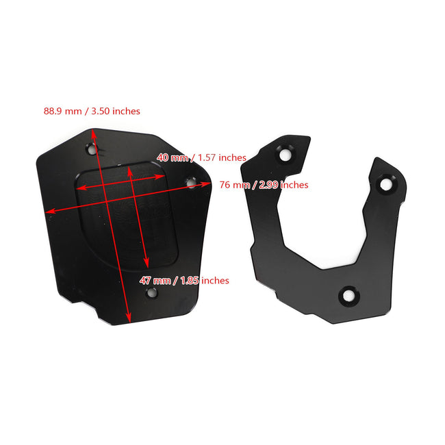 Motorcycle Kickstand Enlarge Plate Pad fit for BMW F800GS 2008-2018