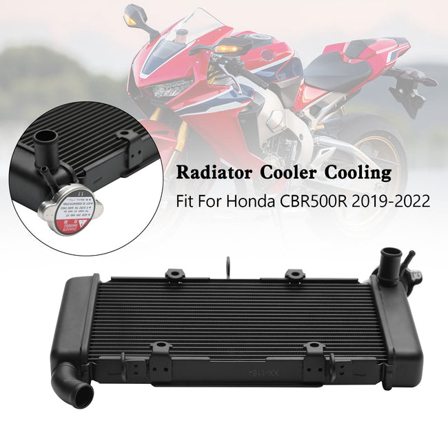 Honda CBR500R CBR 500 R 2019-2022 Aluminum Radiator Cooling Cooler