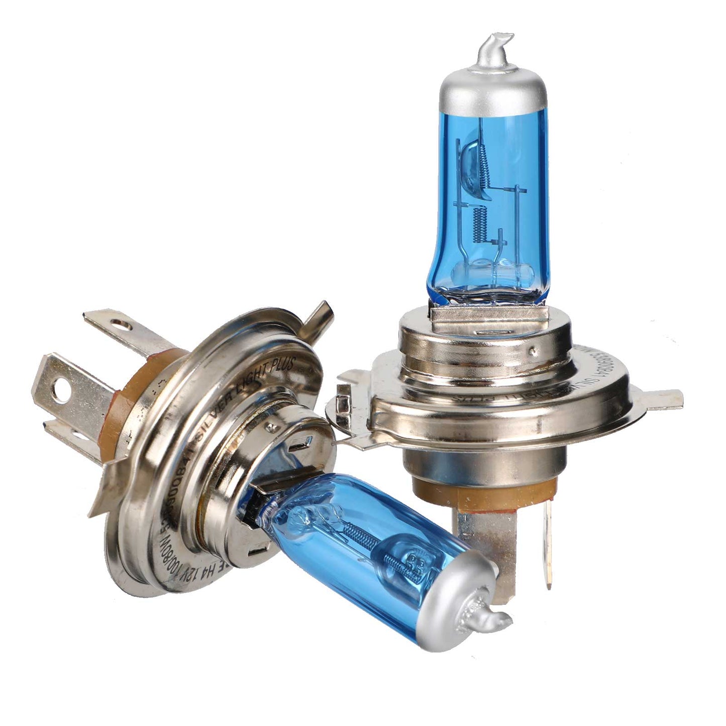 H4 Car Headlight For GE Sliver Light Plus 4100K +50% Light Sparking White Light