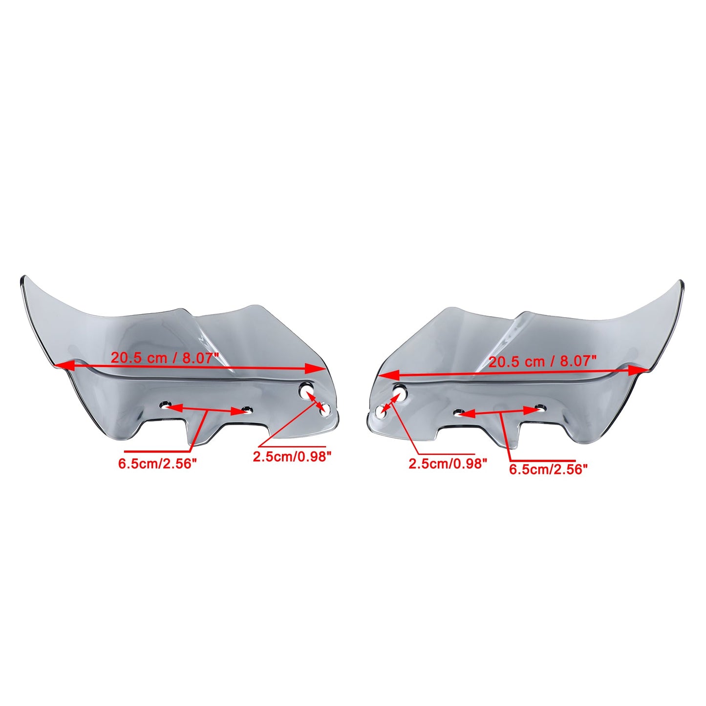 Handguard Extensions Hand Protector fit for Yamaha Tracer900/GT 2018-2021