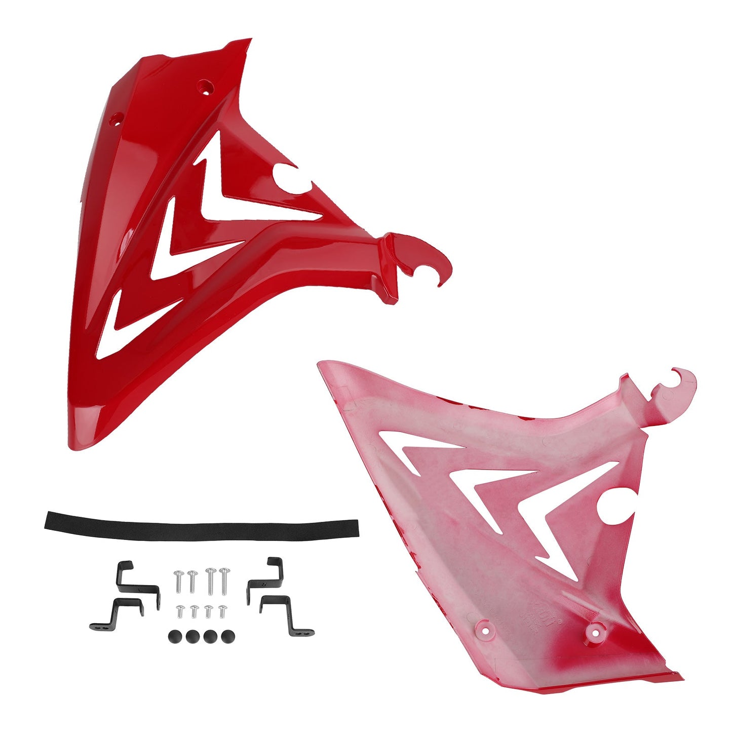 Side Frame Cover Panels Fairings Cowls For Honda CBR650R 2019 2020 2021 Black