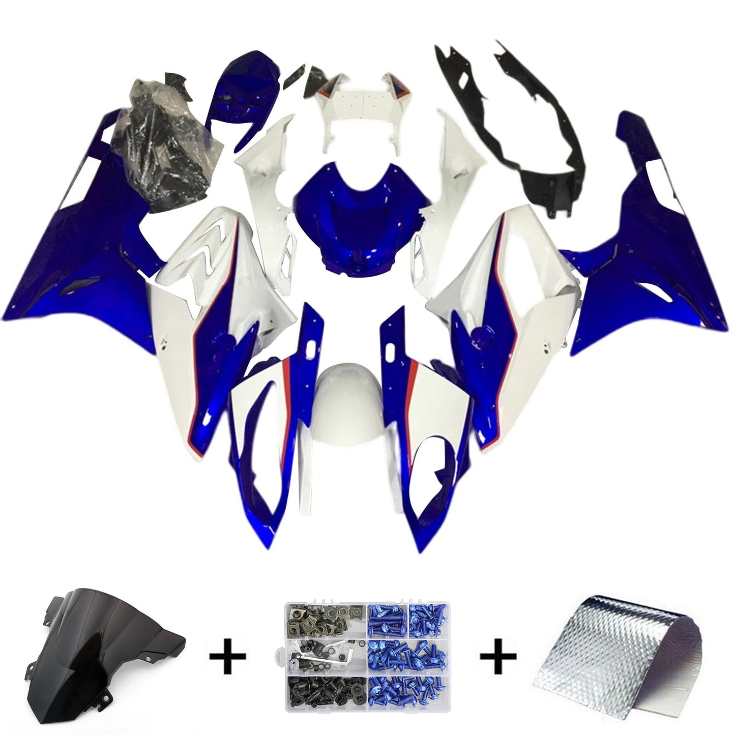 2017-2018 BMW S1000RR Fairing Kit Bodywork Plastic ABS
