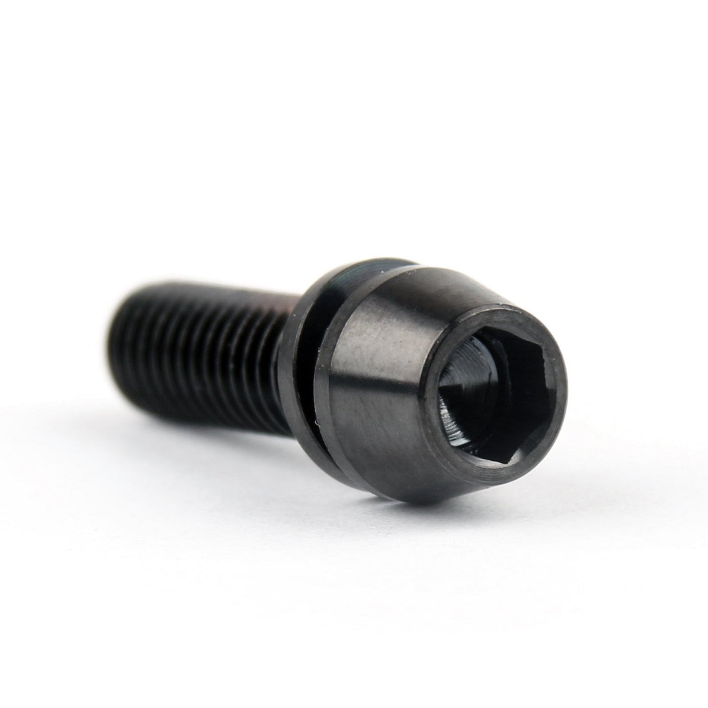 M5x16mm Titanium Ti Bolts Allex Hex Bike Stem Tapered Head Screw + Washer 4pcs B