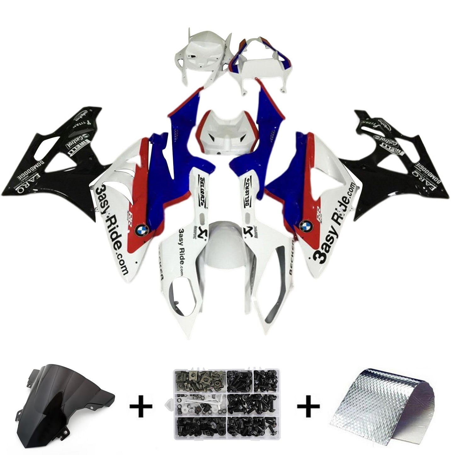 2017-2018 BMW S1000RR Fairing Kit Bodywork Plastic ABS