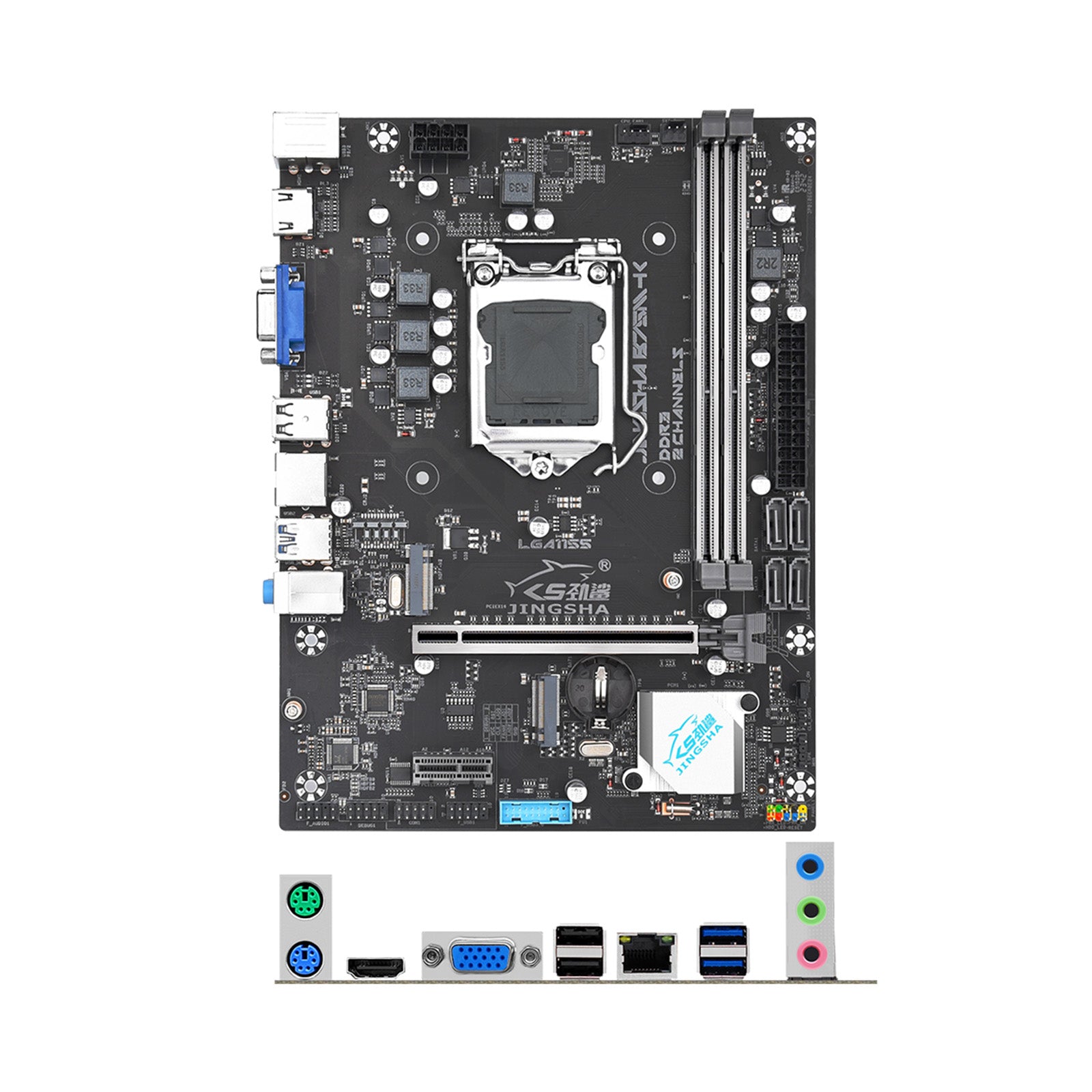 Carte Mère B75M-K LGA-1155 – DDR3, Gigabit, Areyourshop, Neuve