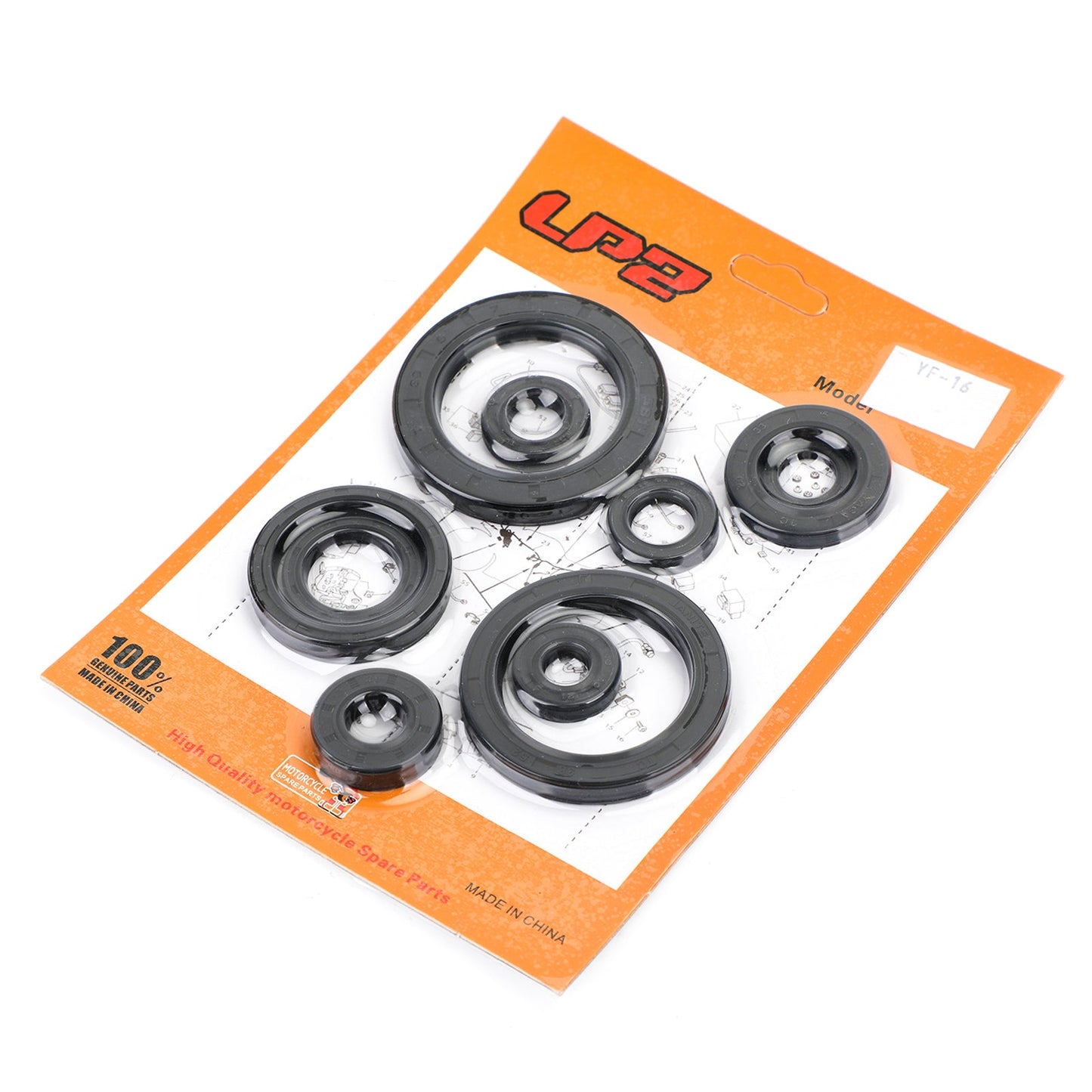 Engine Oil Seal Kit 10PCS For Honda CRF450R 2007-2008